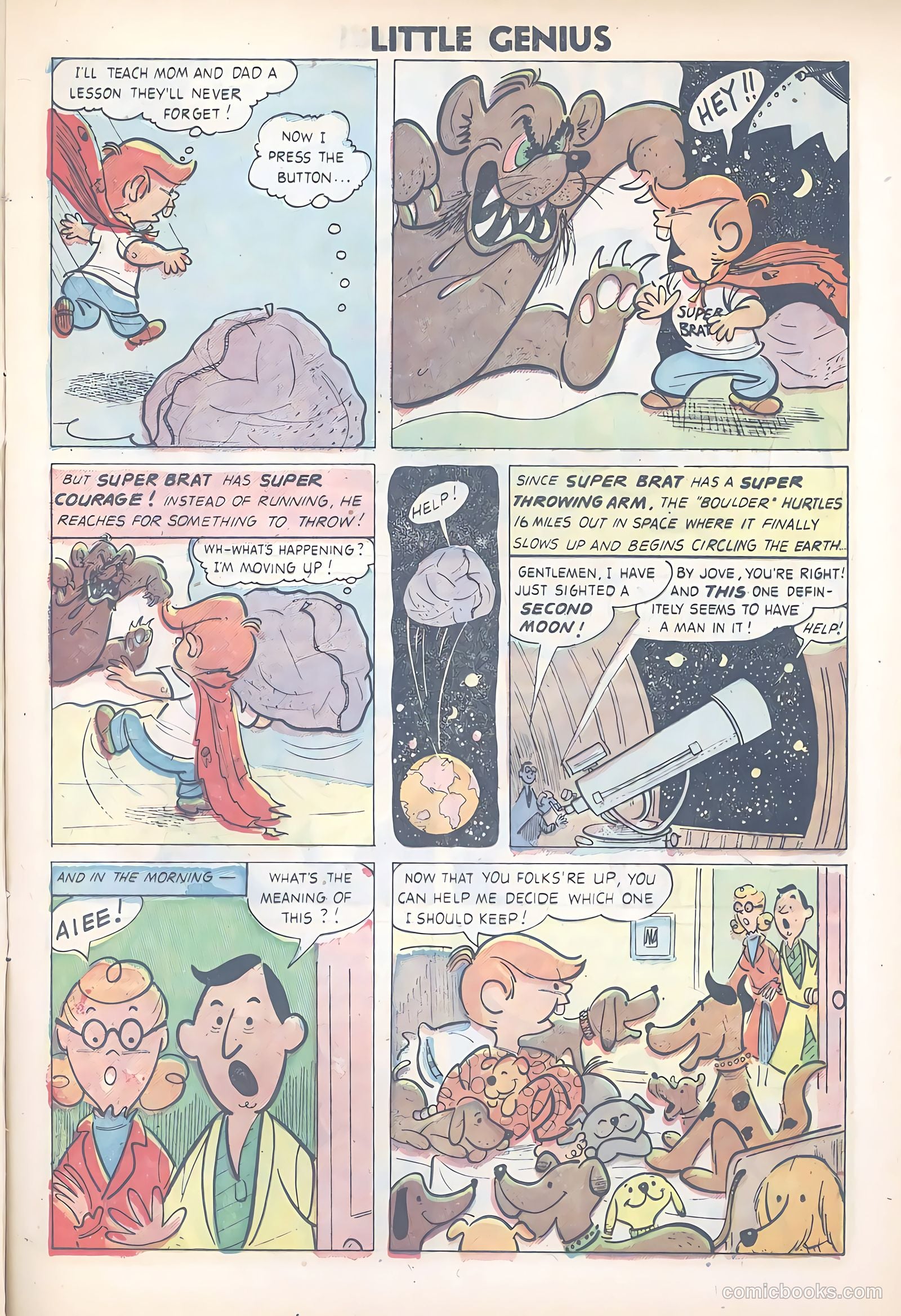 Li'l Genius #7 (1955) — page 13 of 36