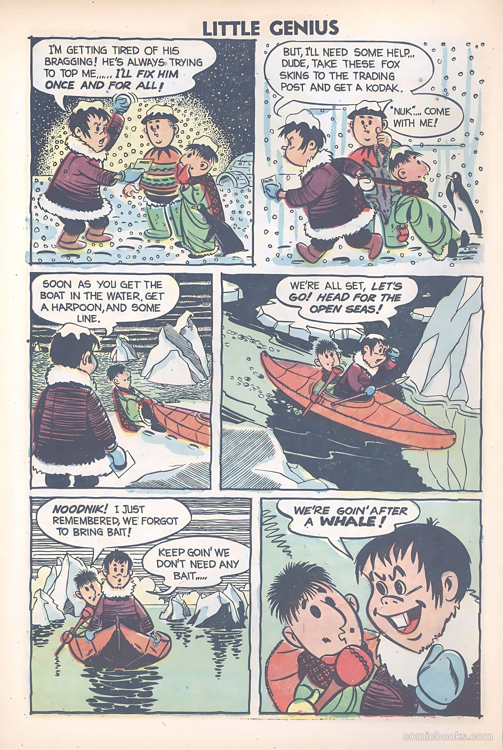 Li'l Genius #7 (1955) — page 16 of 36