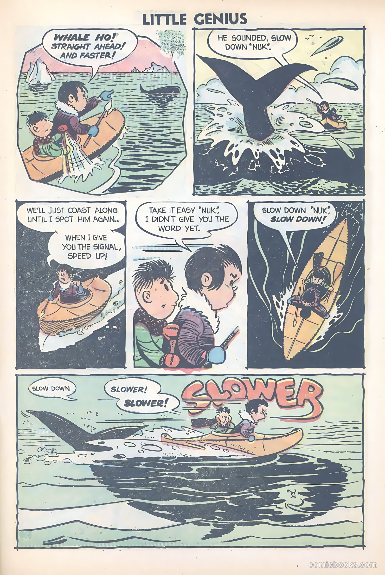 Li'l Genius #7 (1955) — page 17 of 36