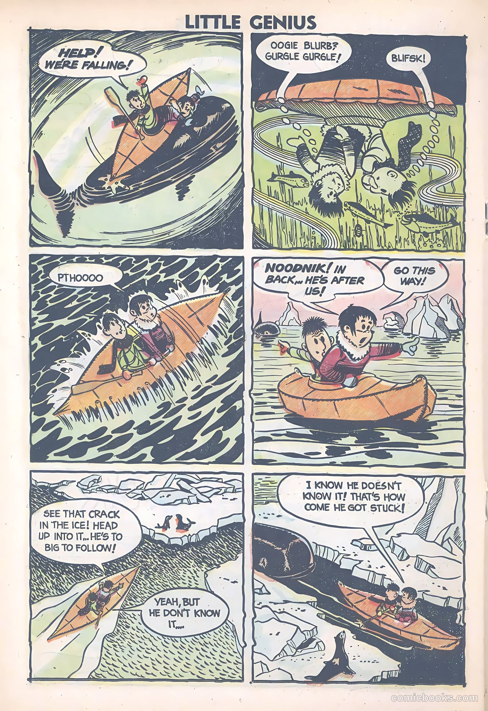 Li'l Genius #7 (1955) — page 18 of 36