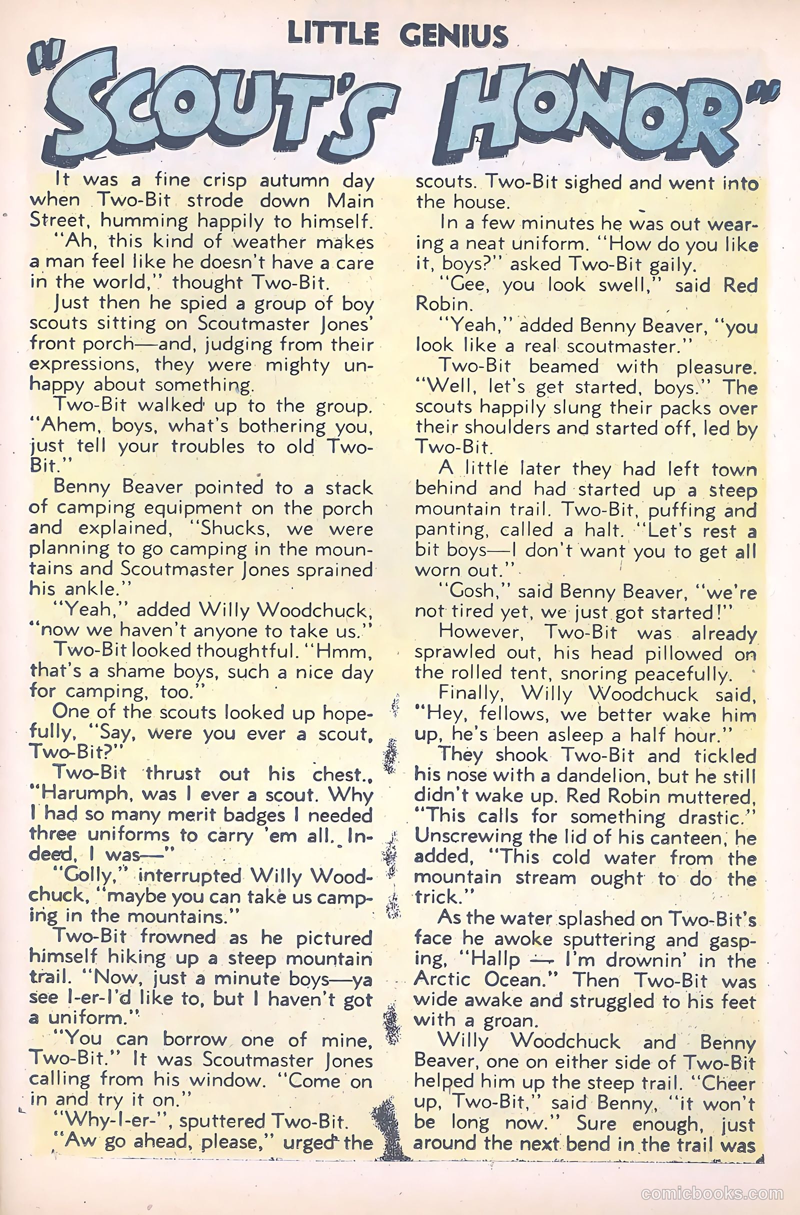 Li'l Genius #7 (1955) — page 23 of 36