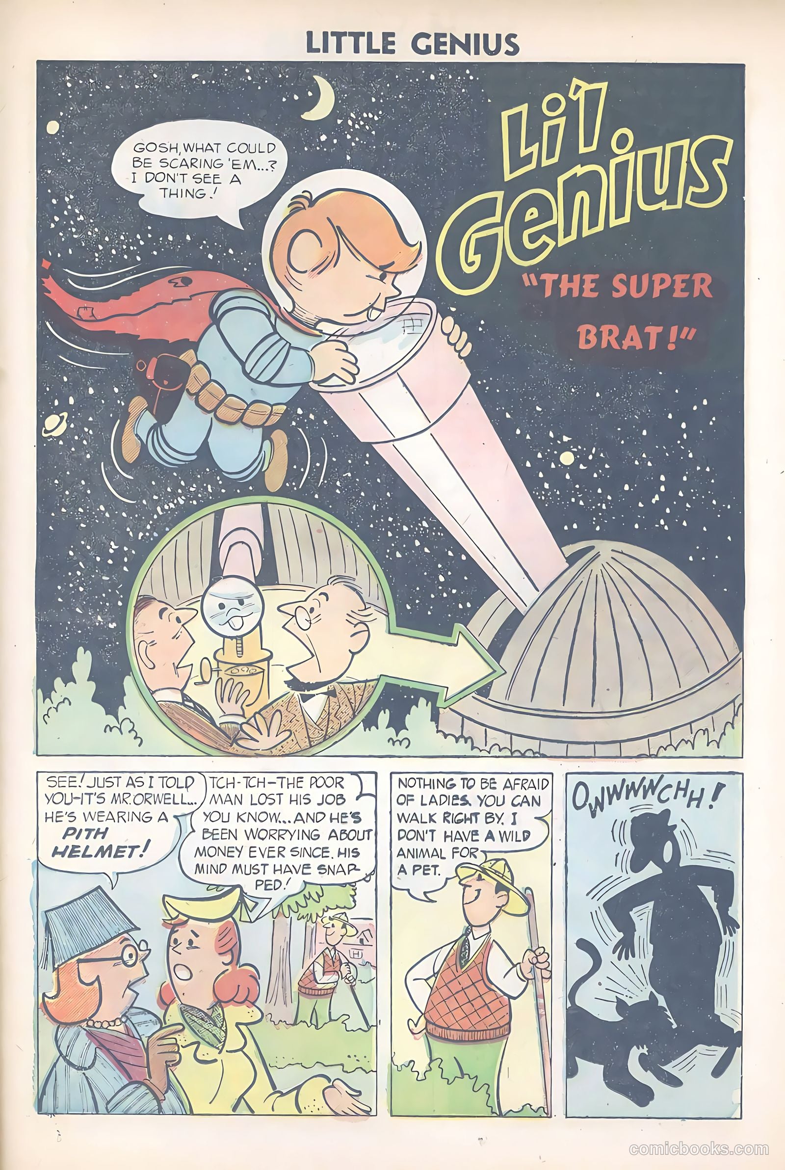 Li'l Genius #7 (1955) — page 25 of 36