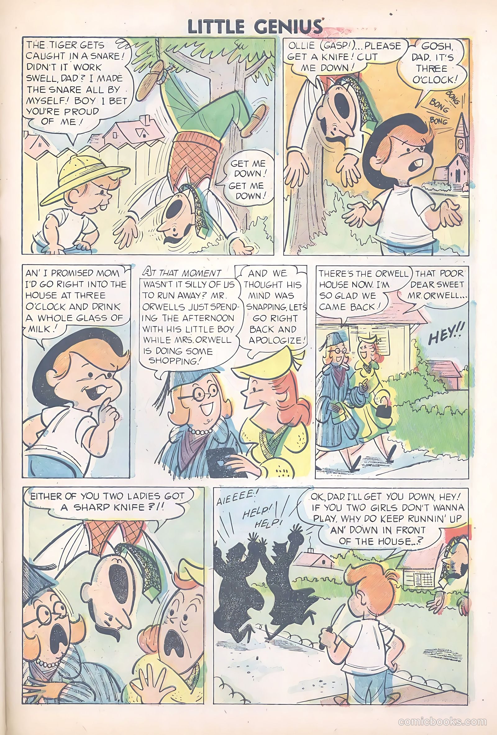 Li'l Genius #7 (1955) — page 27 of 36
