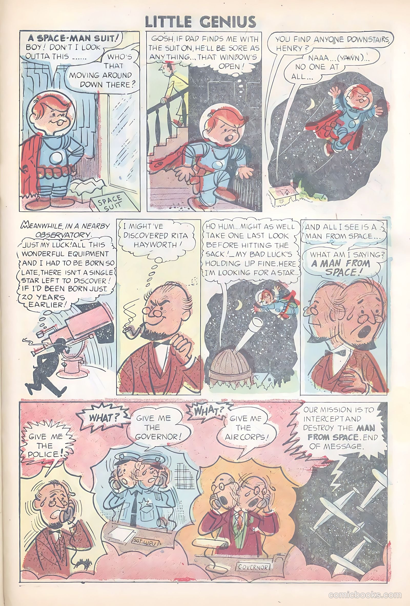 Li'l Genius #7 (1955) — page 29 of 36