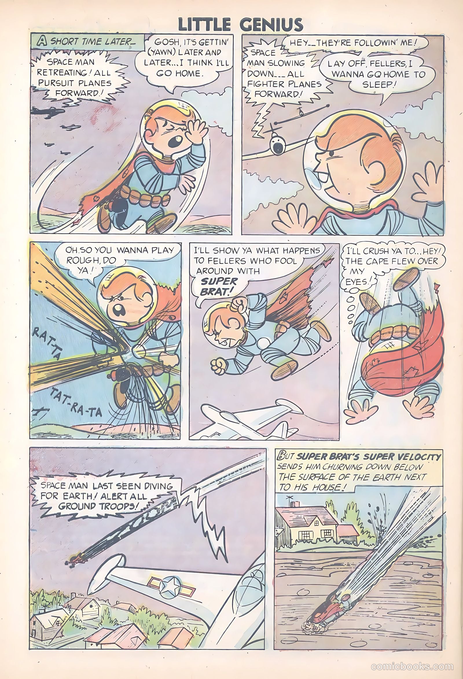Li'l Genius #7 (1955) — page 32 of 36
