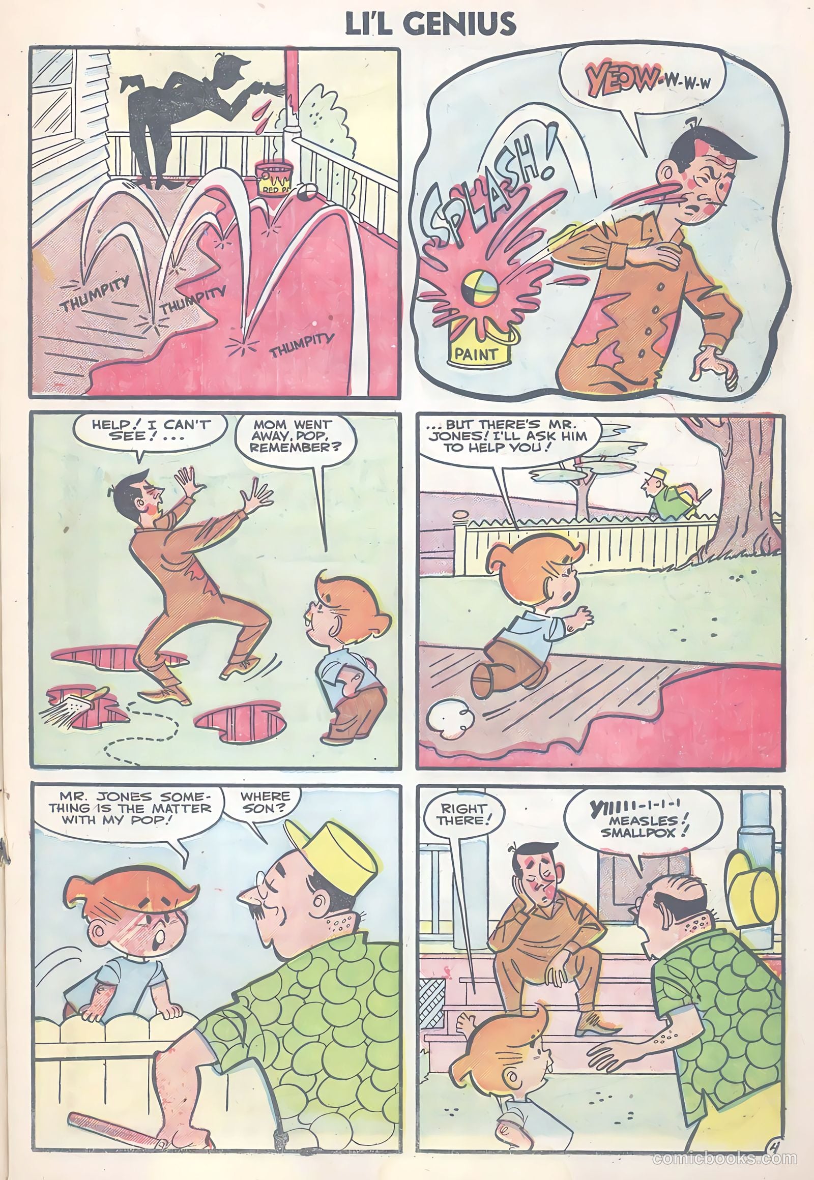 Li'l Genius #8 (1956) — page 7 of 36