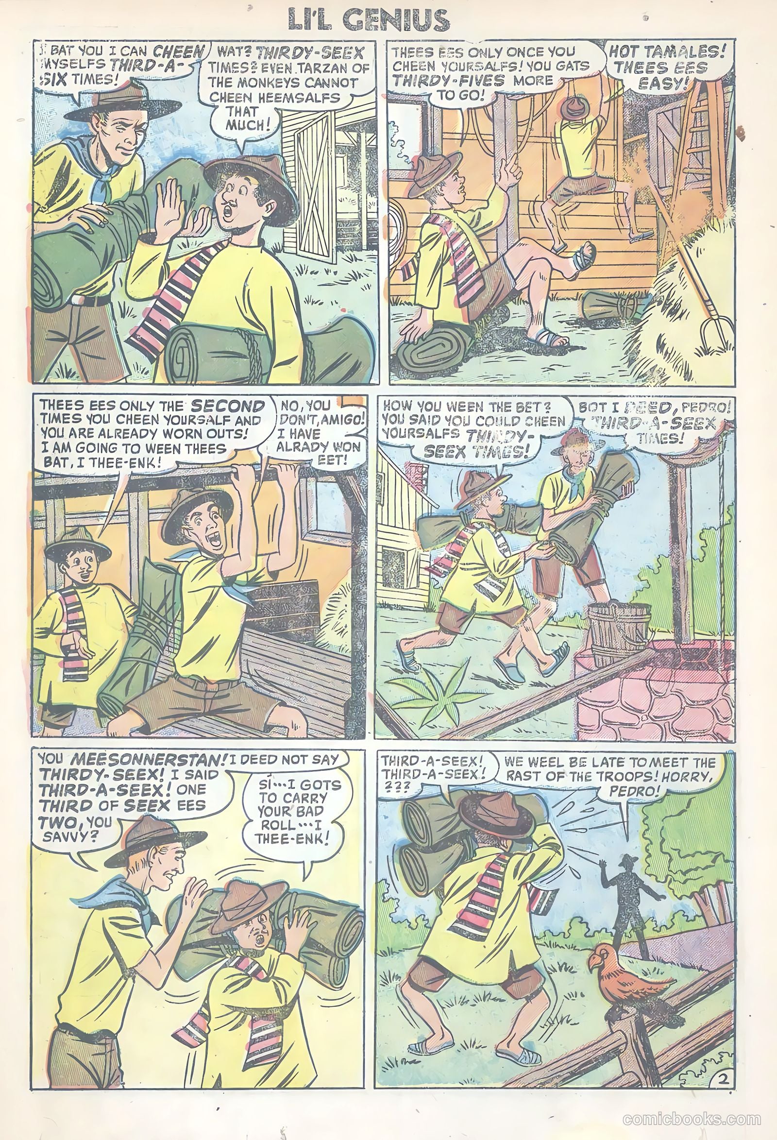 Li'l Genius #8 (1956) — page 26 of 36