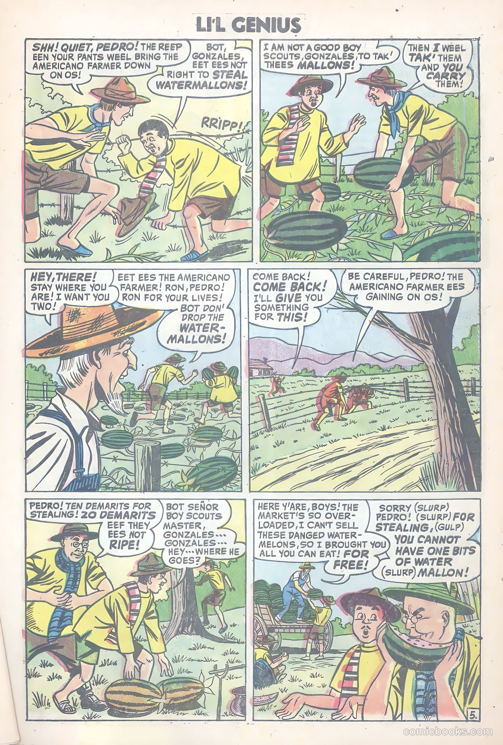 Li'l Genius #8 (1956) — page 29 of 36