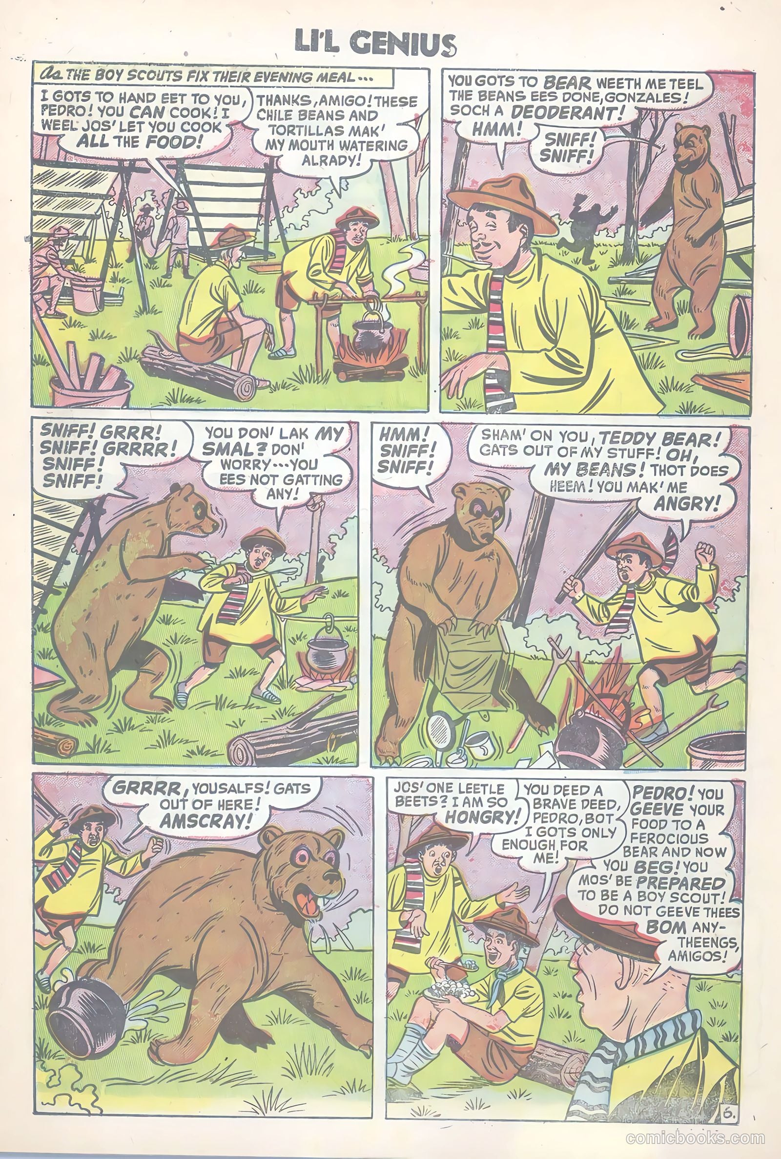 Li'l Genius #8 (1956) — page 30 of 36