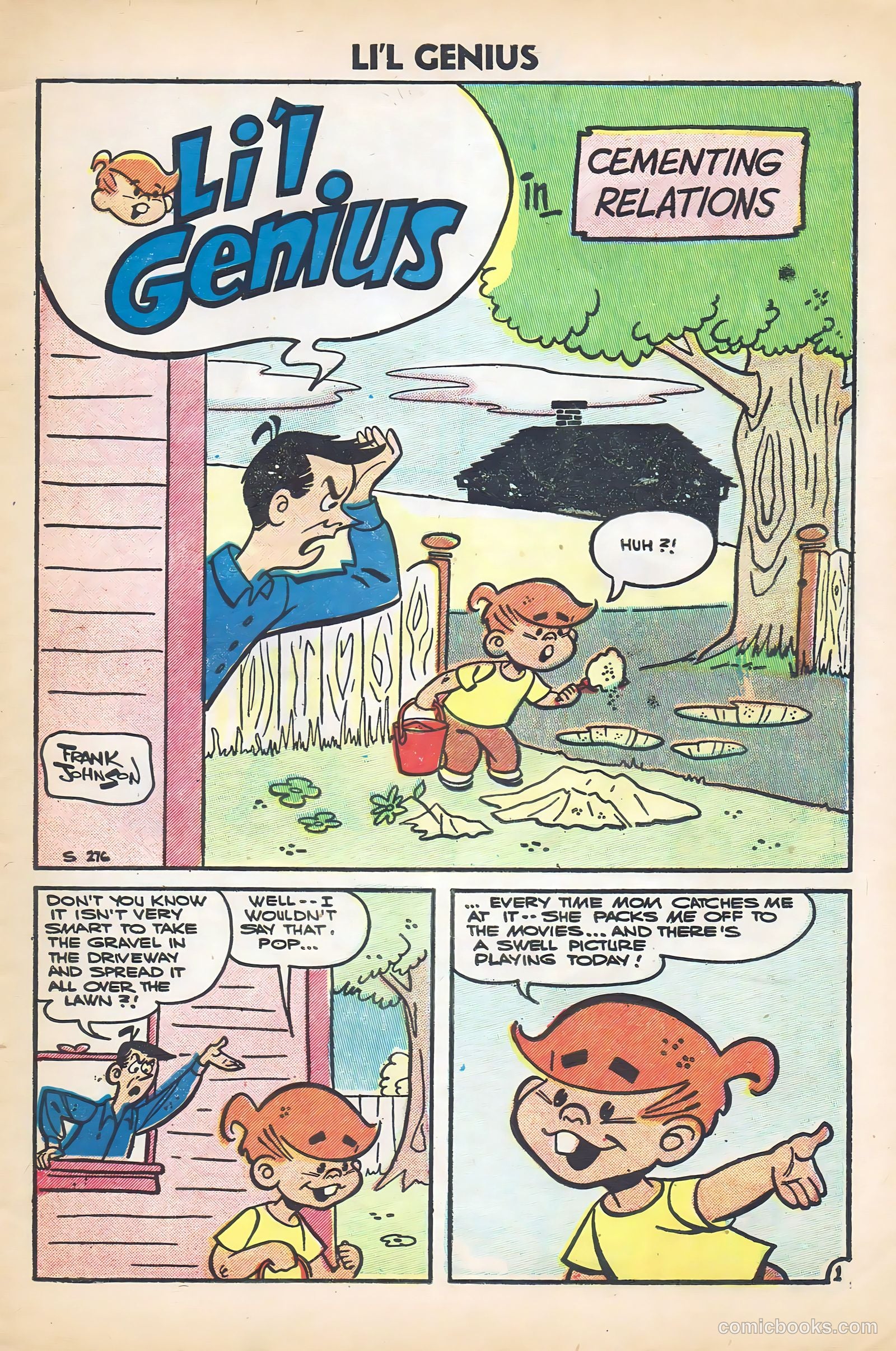 Li'l Genius #9 (1956) — page 3 of 36