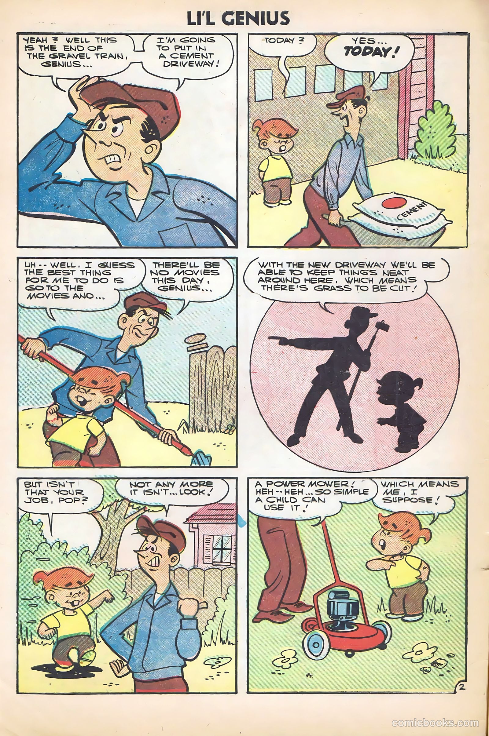 Li'l Genius #9 (1956) — page 4 of 36