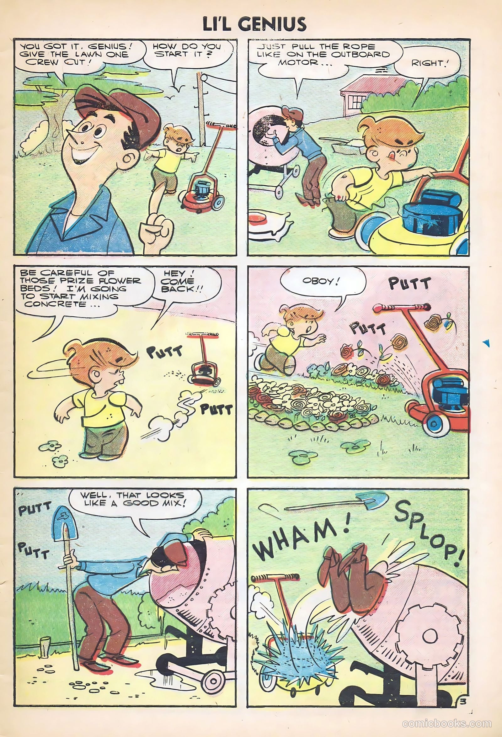 Li'l Genius #9 (1956) — page 5 of 36