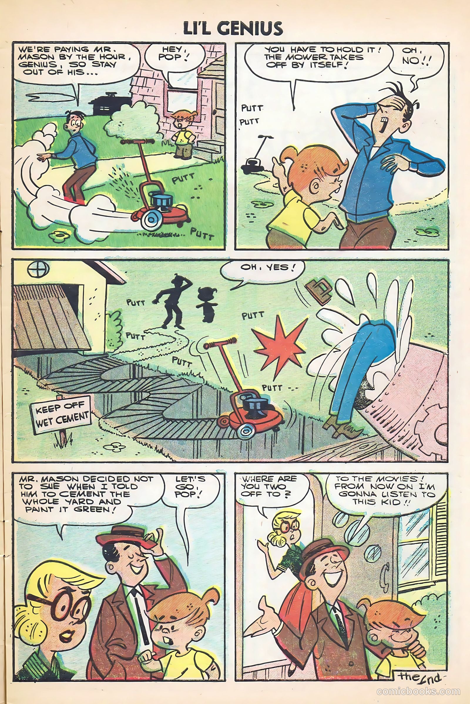 Li'l Genius #9 (1956) — page 9 of 36