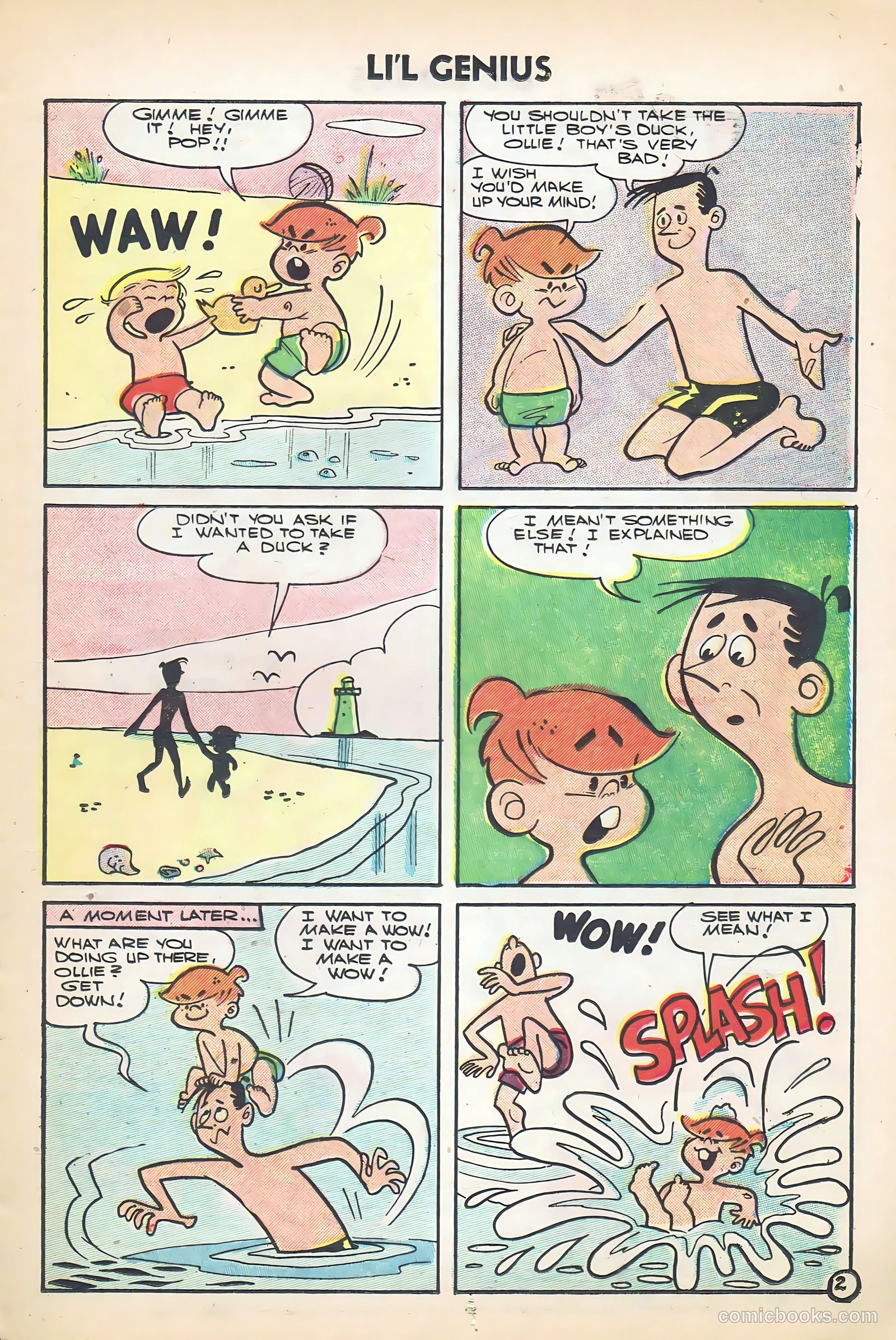 Li'l Genius #9 (1956) — page 13 of 36
