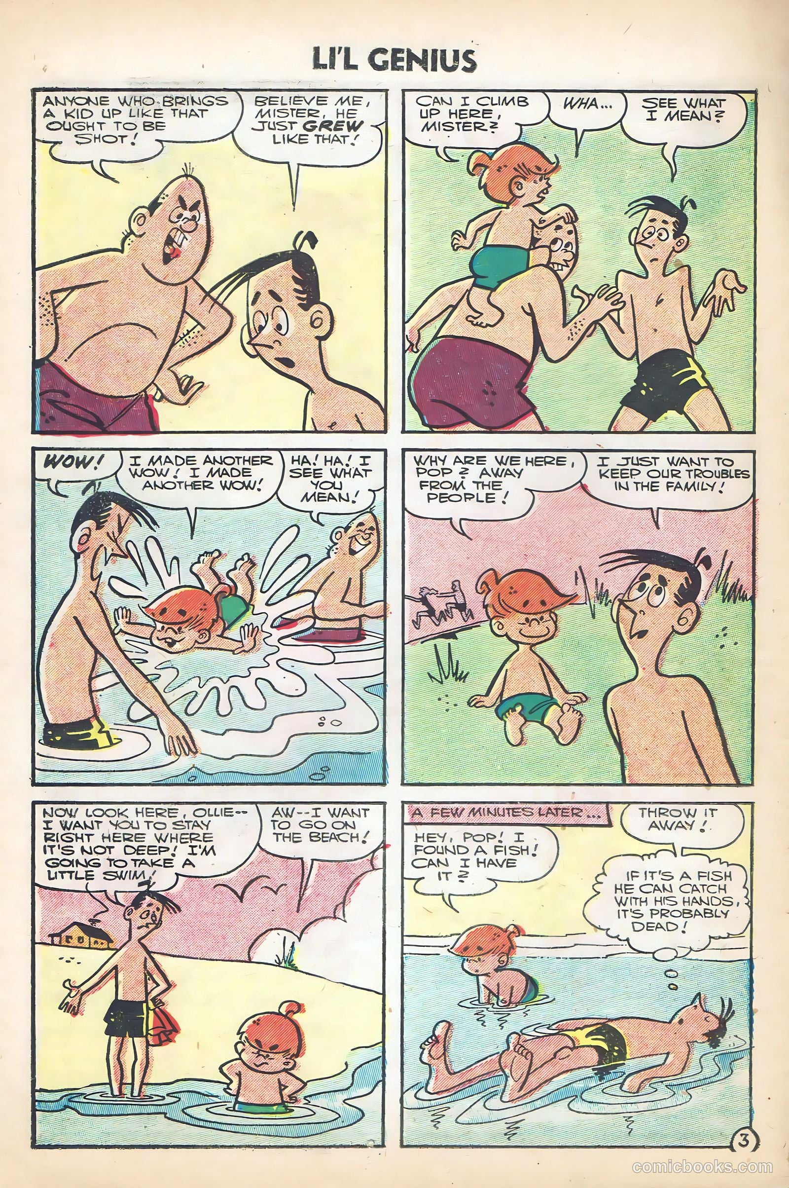 Li'l Genius #9 (1956) — page 14 of 36