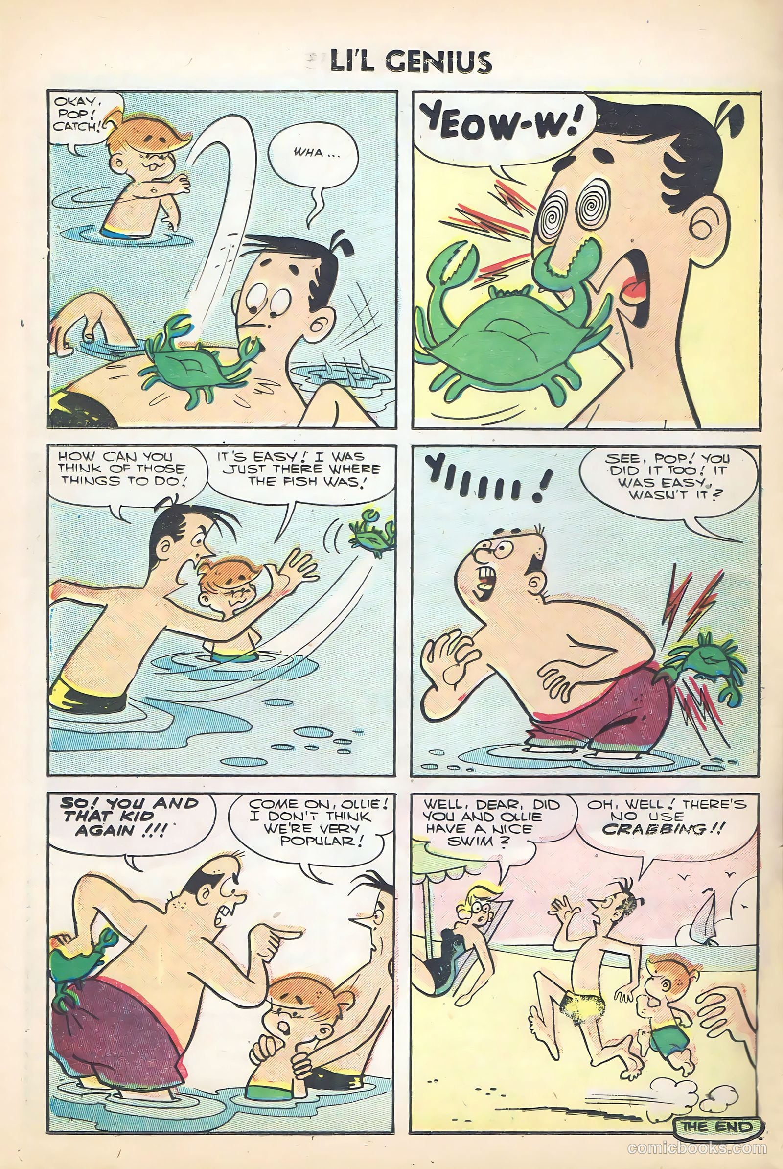 Li'l Genius #9 (1956) — page 16 of 36