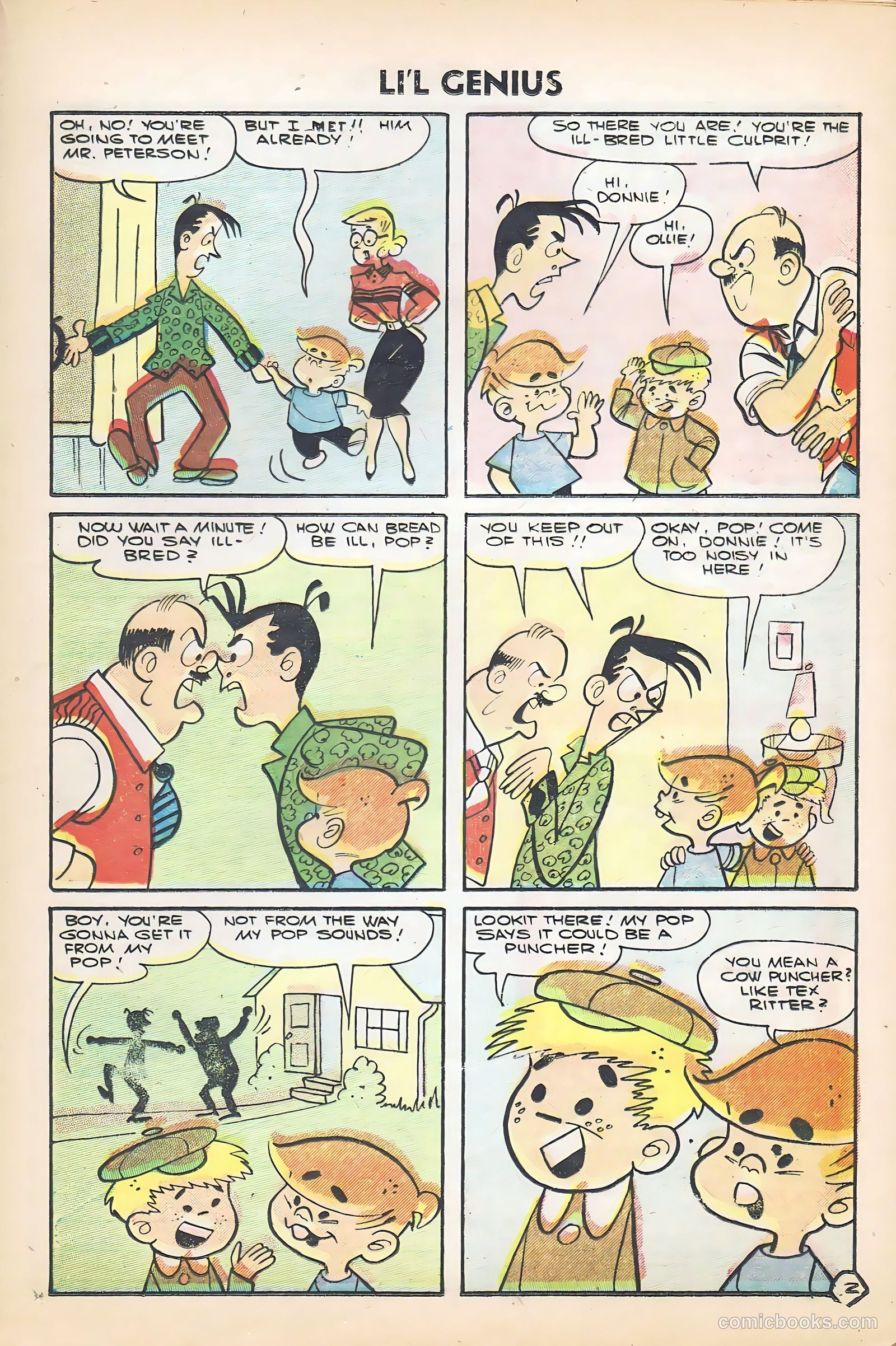 Li'l Genius #9 (1956) — page 21 of 36