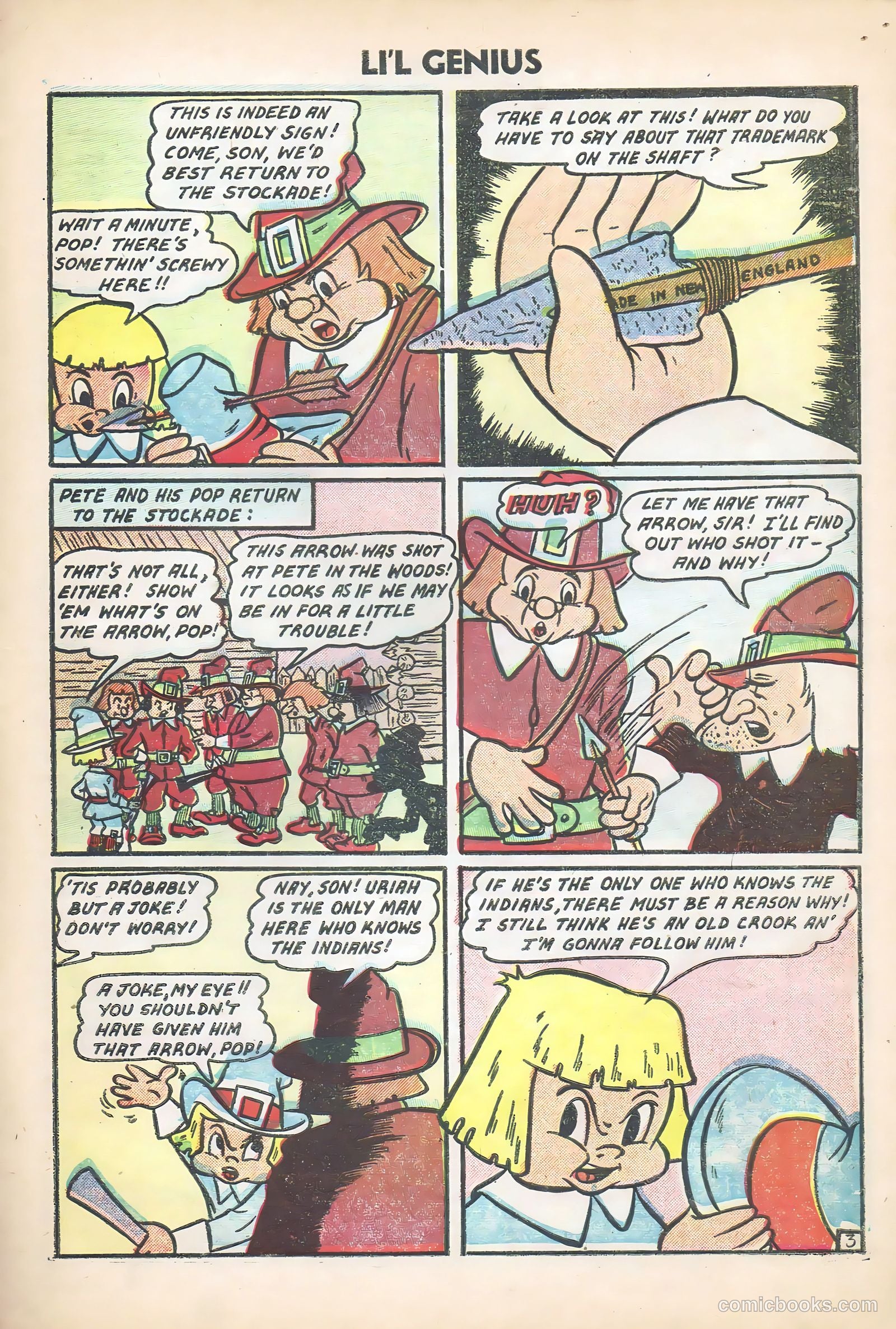 Li'l Genius #9 (1956) — page 27 of 36