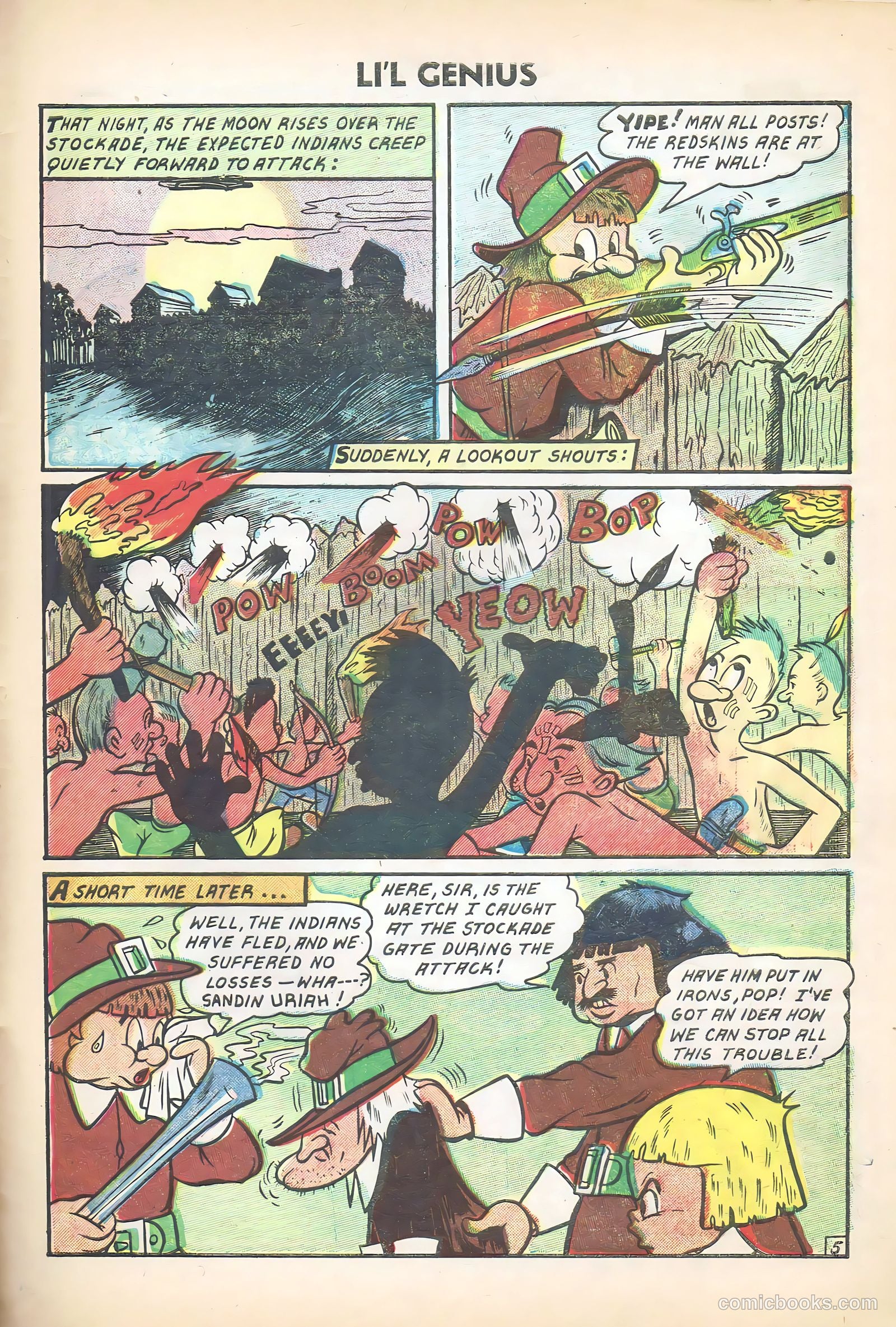 Li'l Genius #9 (1956) — page 29 of 36
