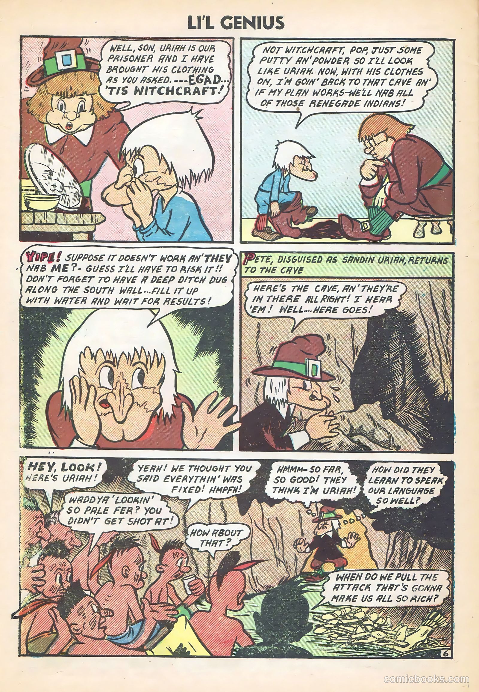 Li'l Genius #9 (1956) — page 30 of 36