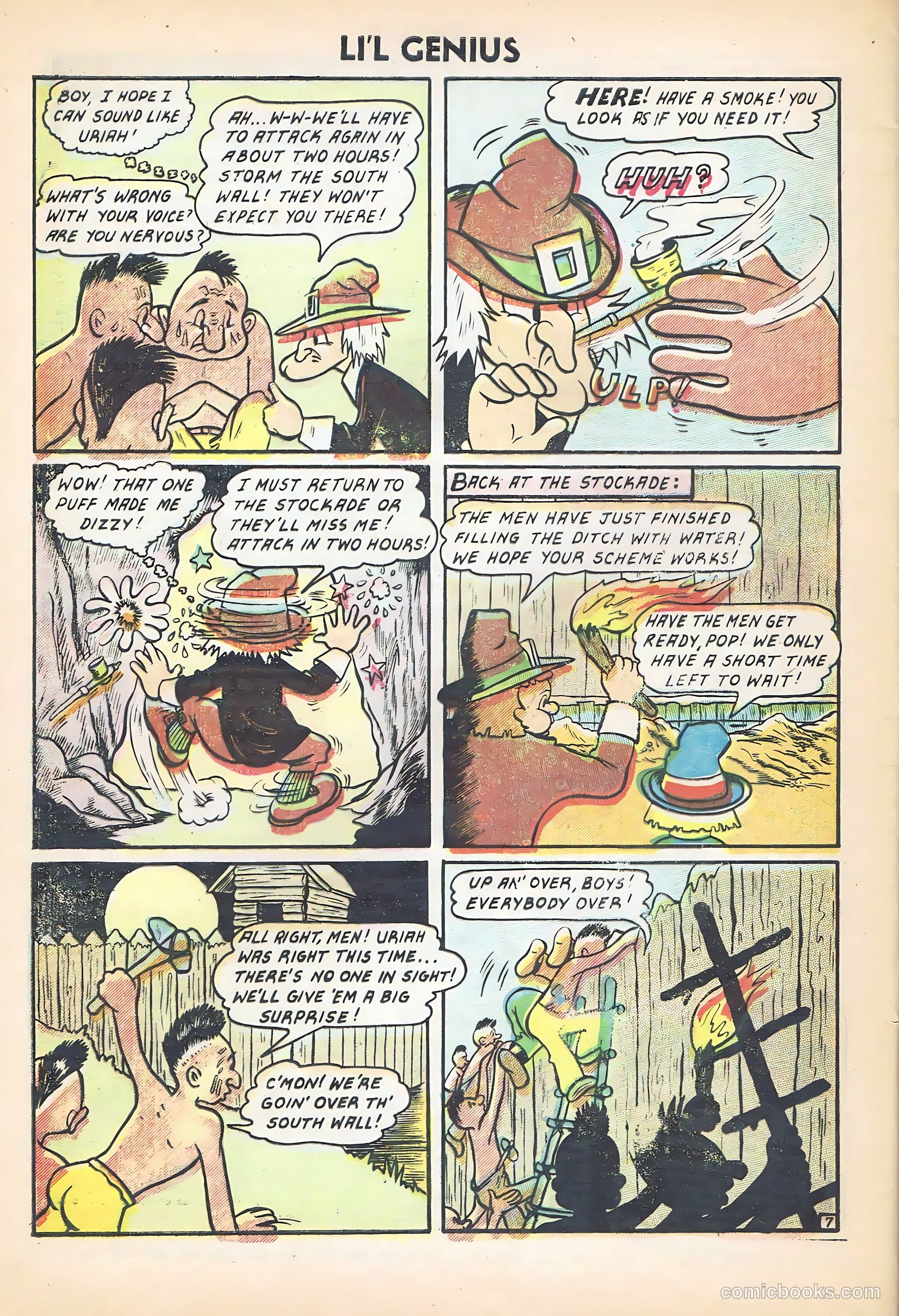 Li'l Genius #9 (1956) — page 32 of 36