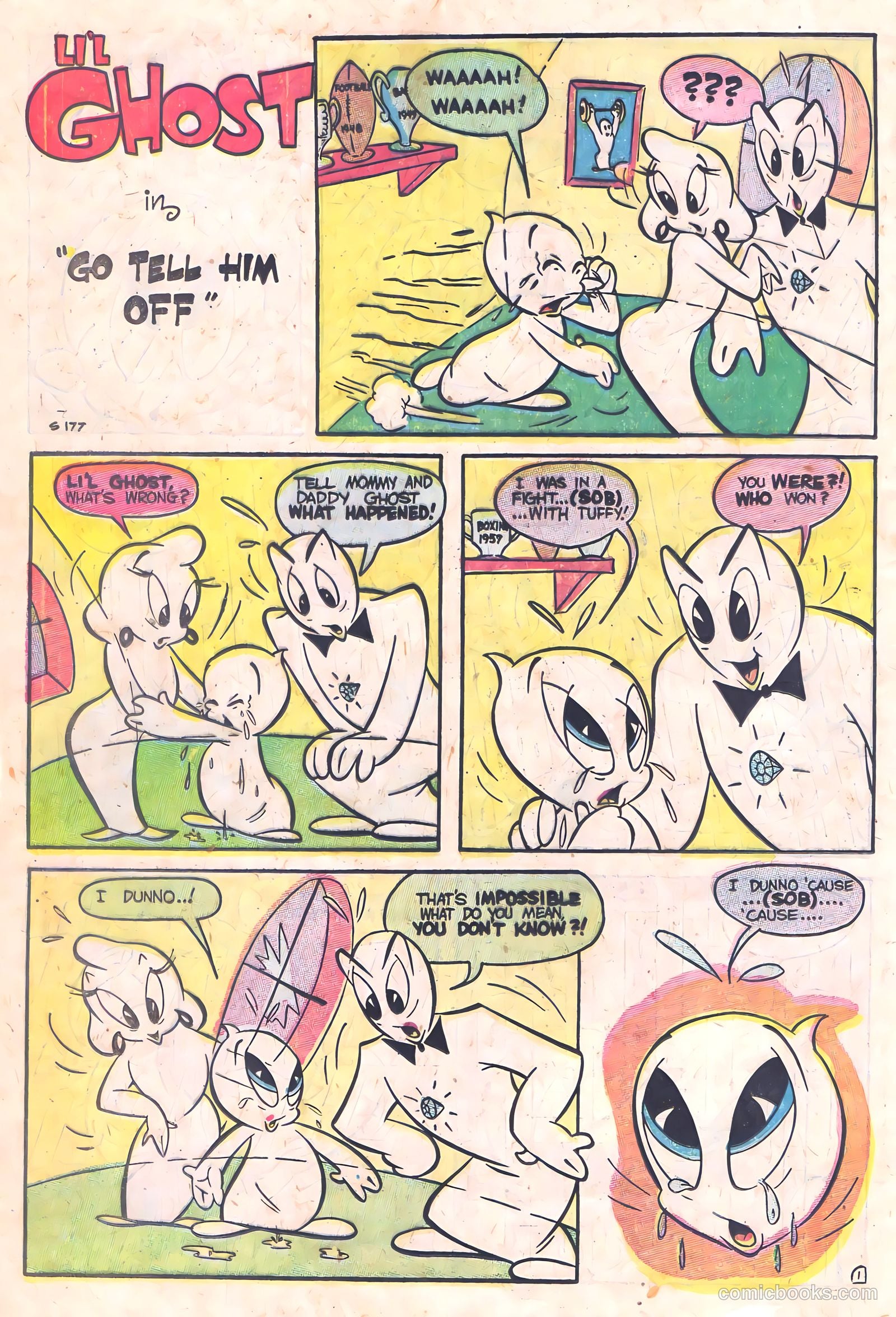 Li'l Ghost #1 (1958) — page 12 of 36