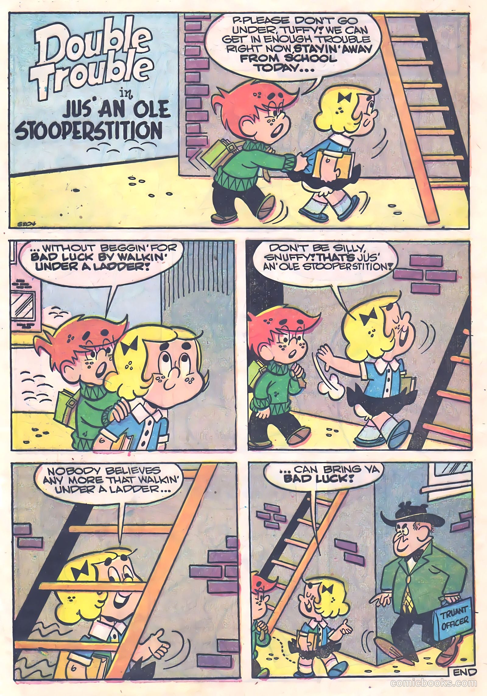Li'l Ghost #1 (1958) — page 27 of 36