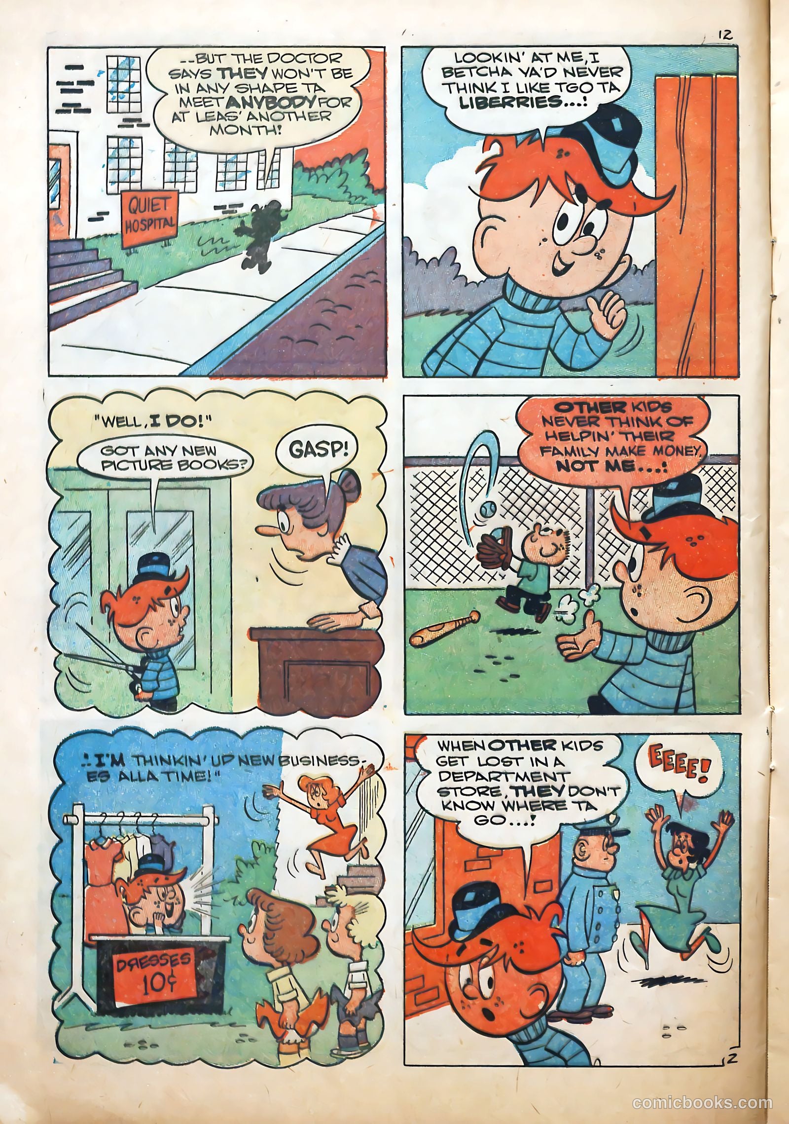 Li'l Menace #1 (1958) — page 14 of 36