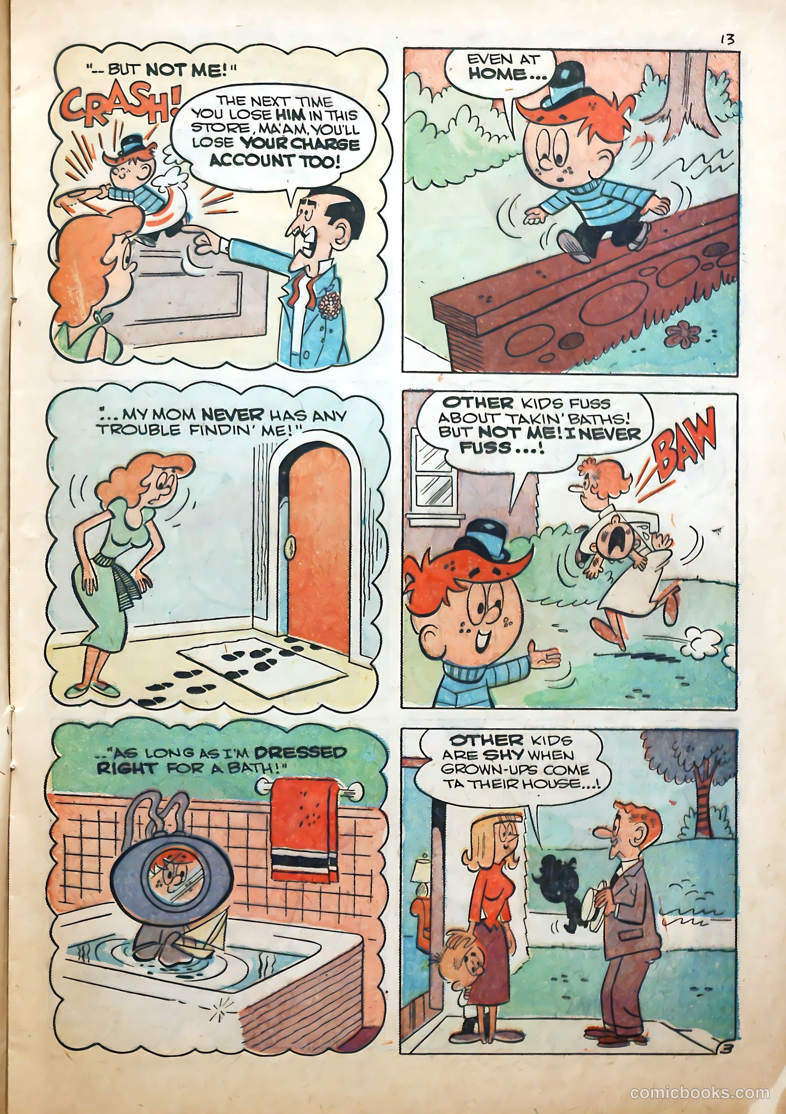 Li'l Menace #1 (1958) — page 15 of 36