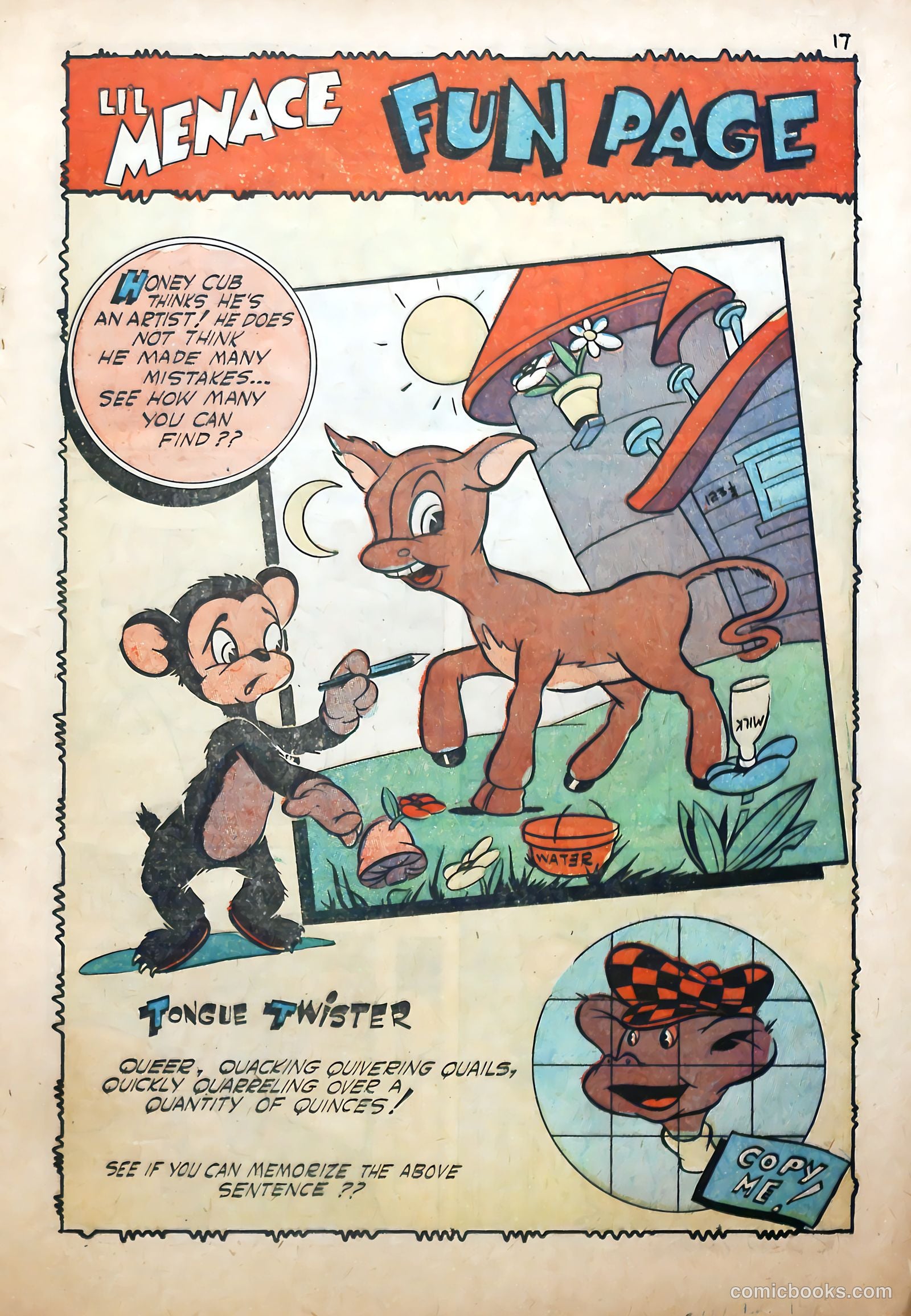 Li'l Menace #1 (1958) — page 19 of 36