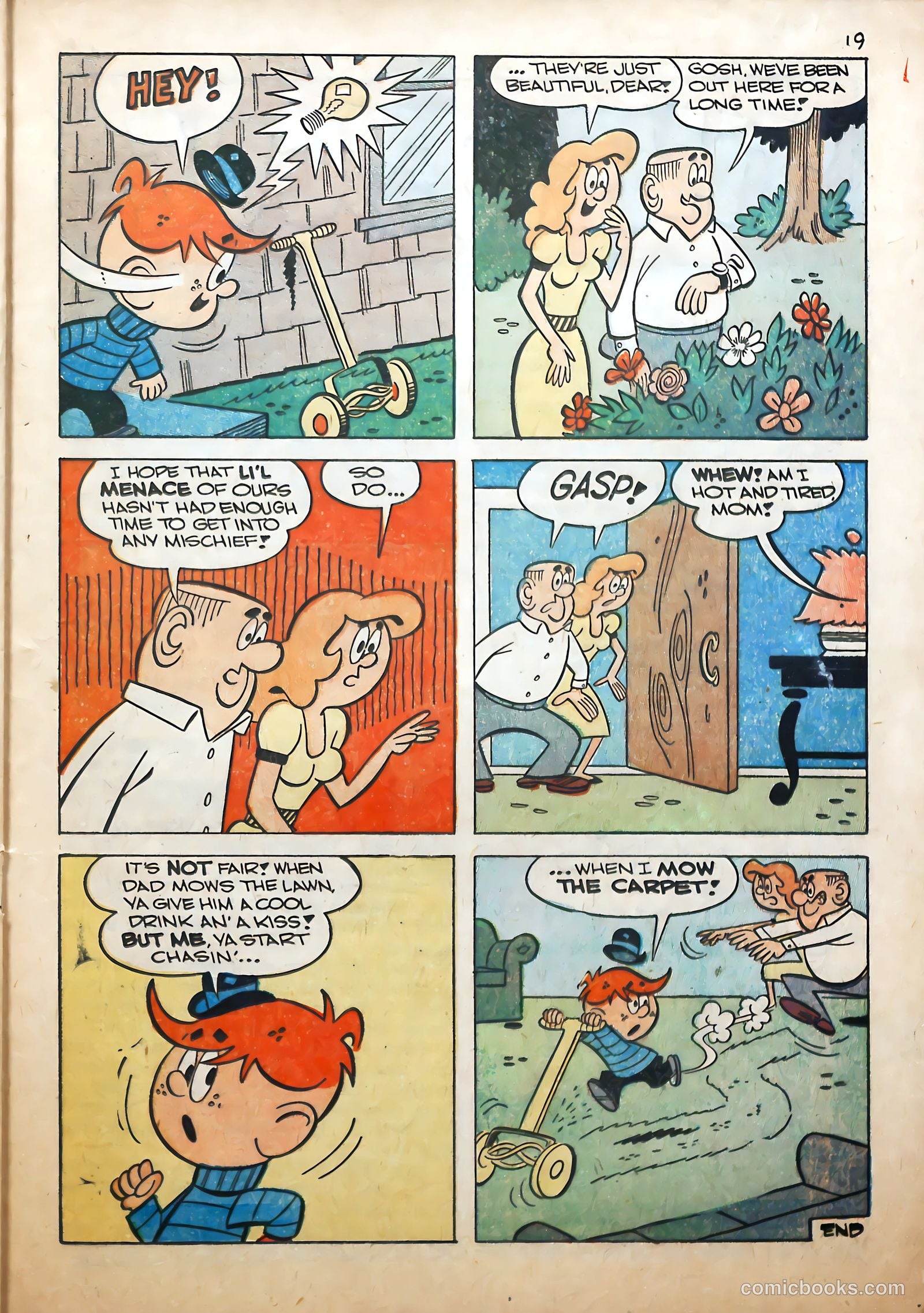 Li'l Menace #1 (1958) — page 21 of 36