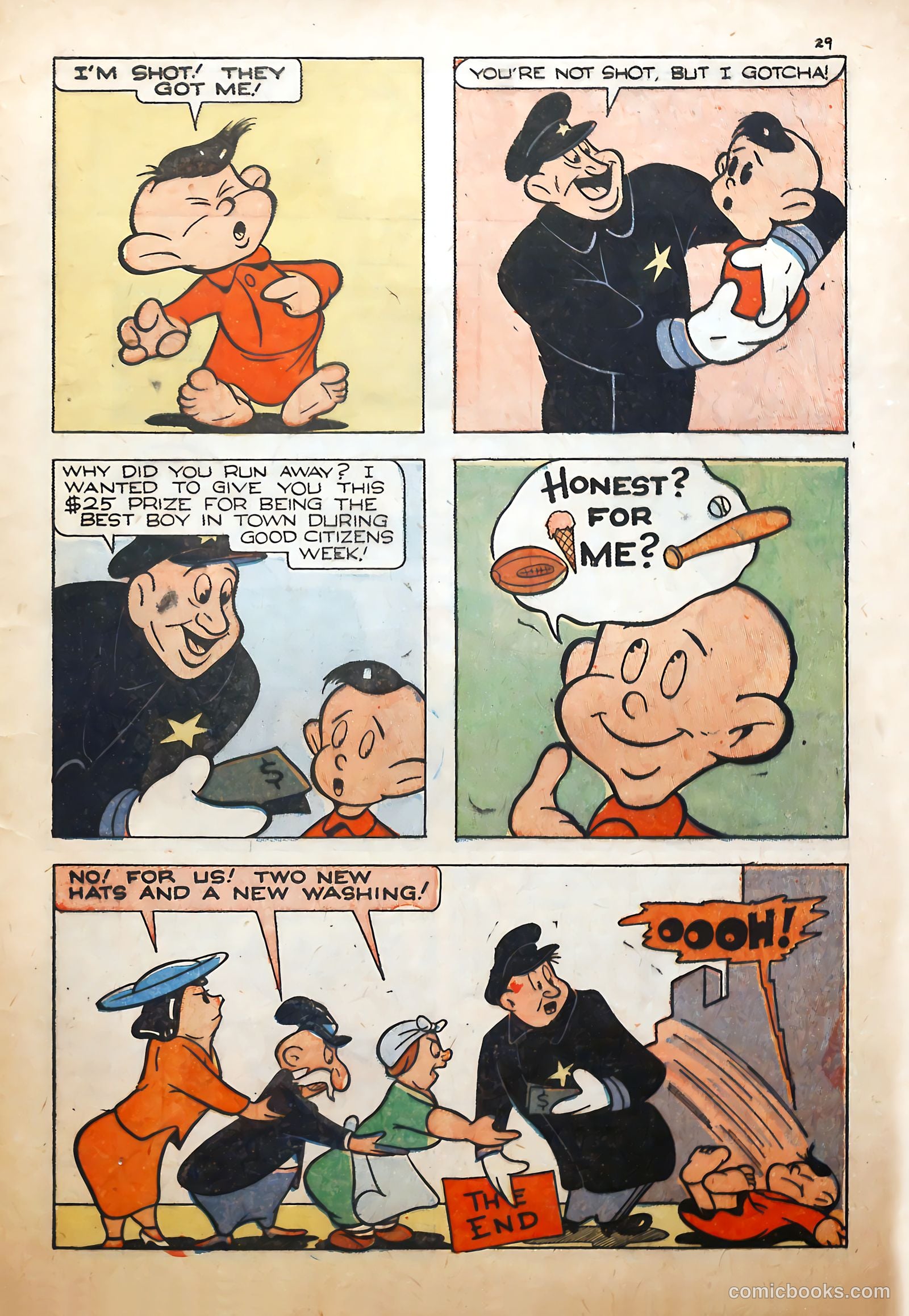 Li'l Menace #1 (1958) — page 31 of 36