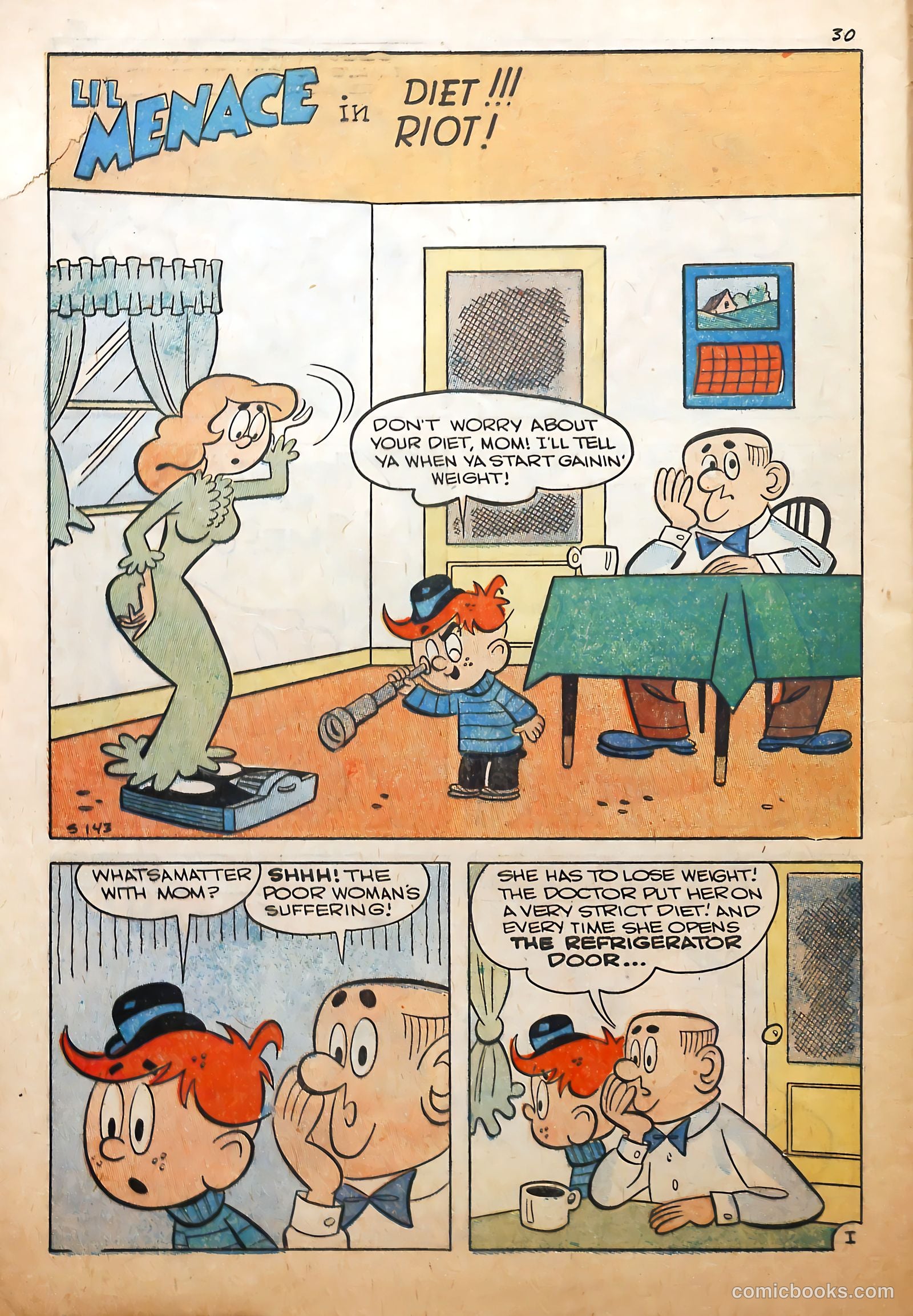 Li'l Menace #1 (1958) — page 32 of 36