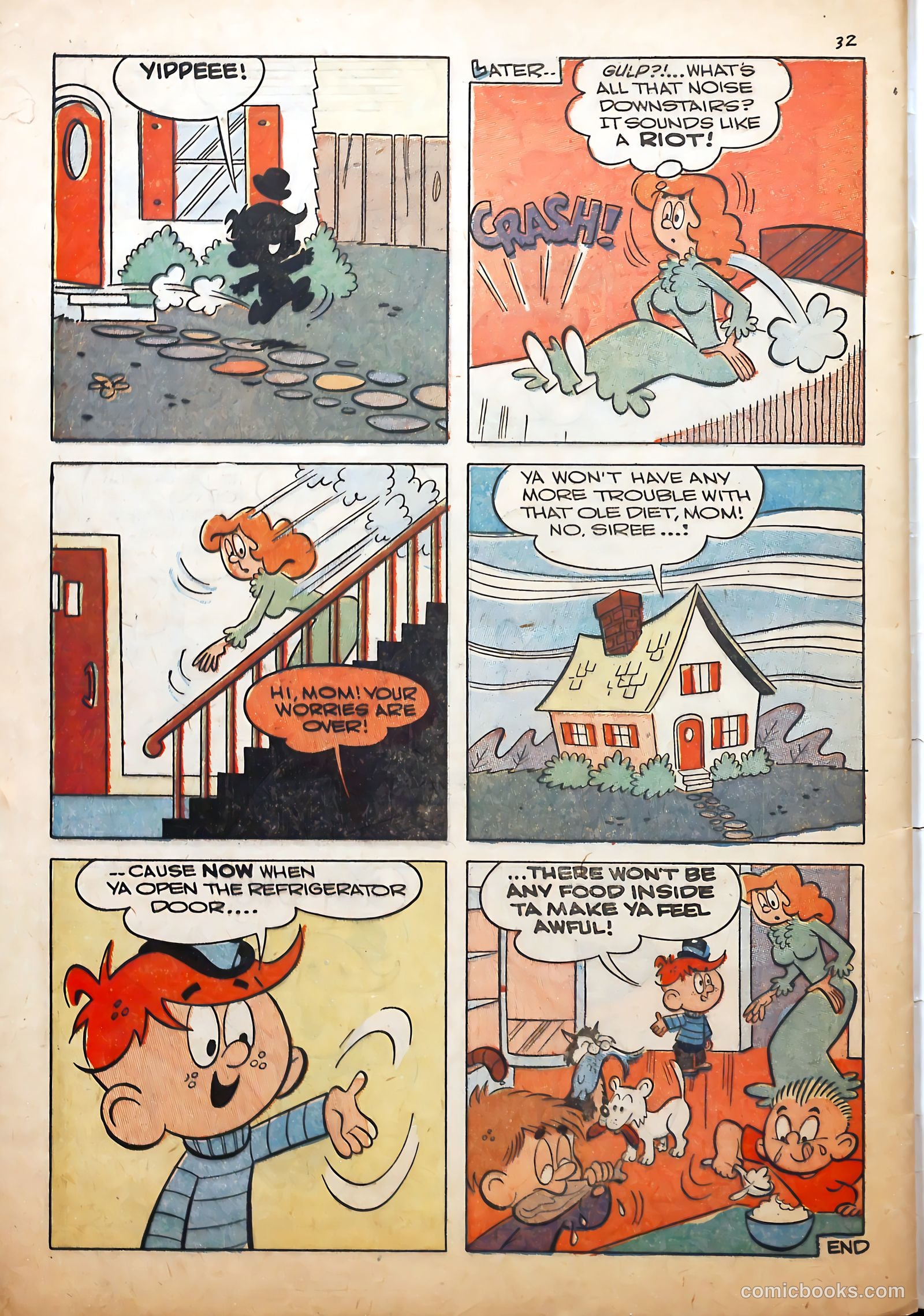Li'l Menace #1 (1958) — page 34 of 36