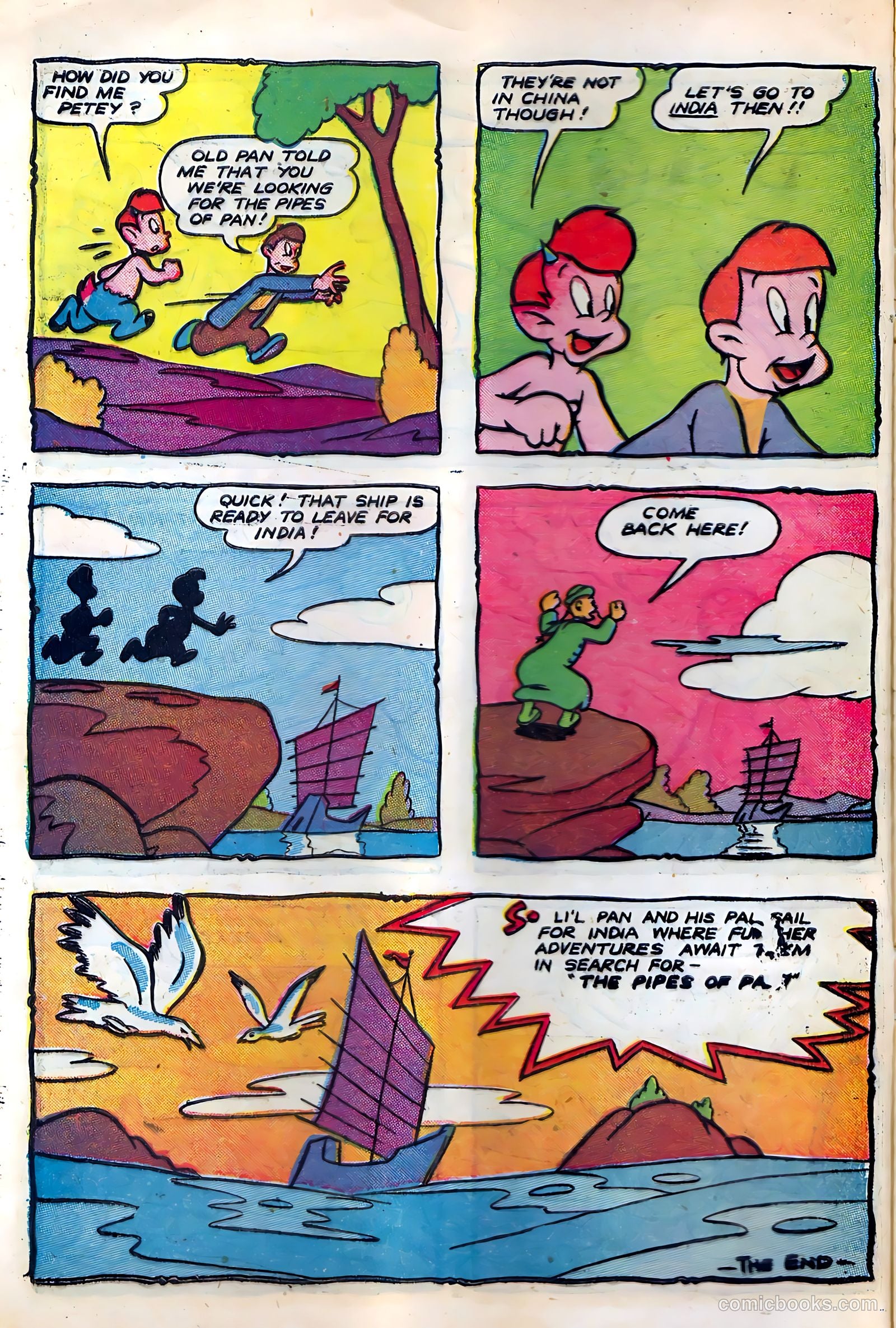 Li'l Pan #6 (1946) — page 12 of 36