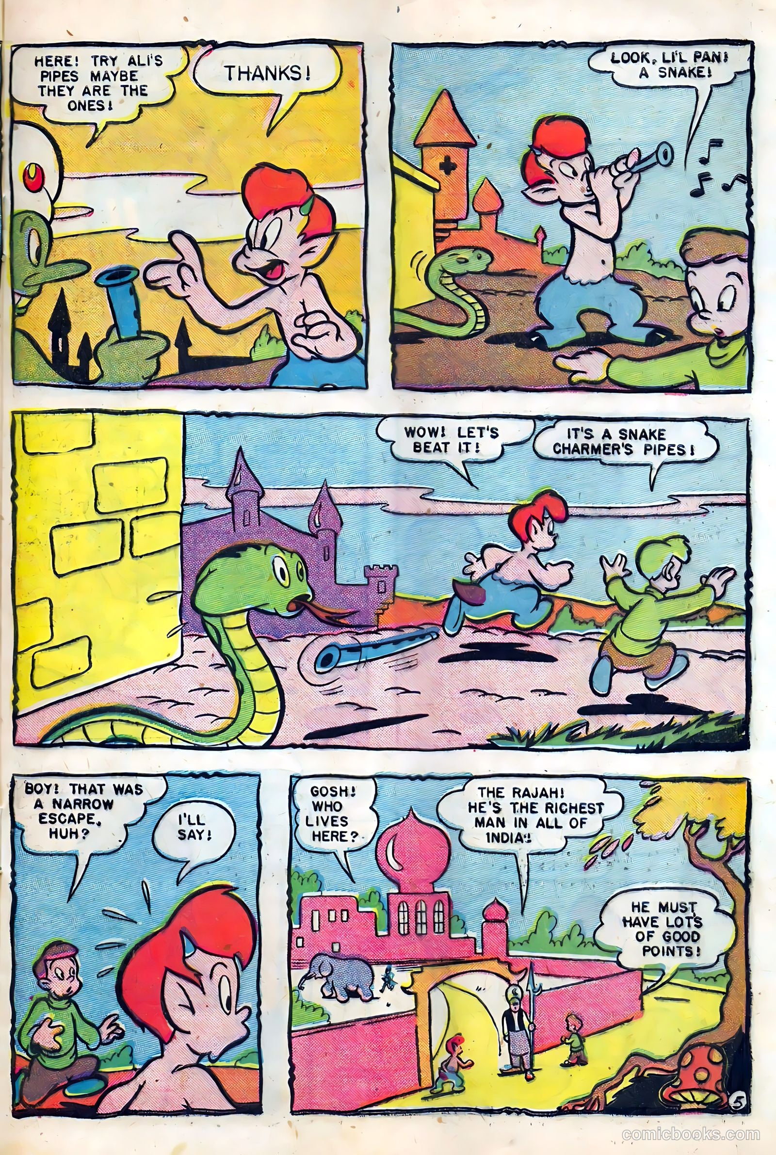 Li'l Pan #6 (1946) — page 17 of 36