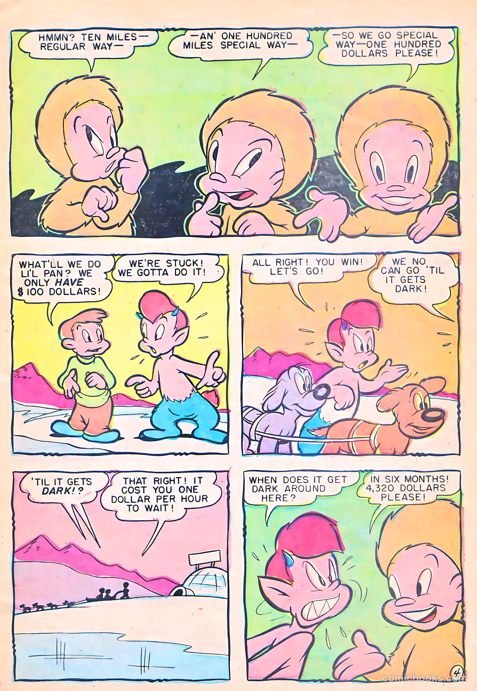 Li'l Pan #7 (1947) — page 7 of 36