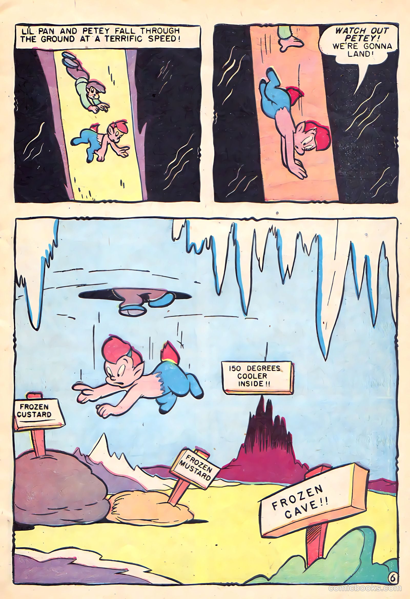 Li'l Pan #7 (1947) — page 9 of 36