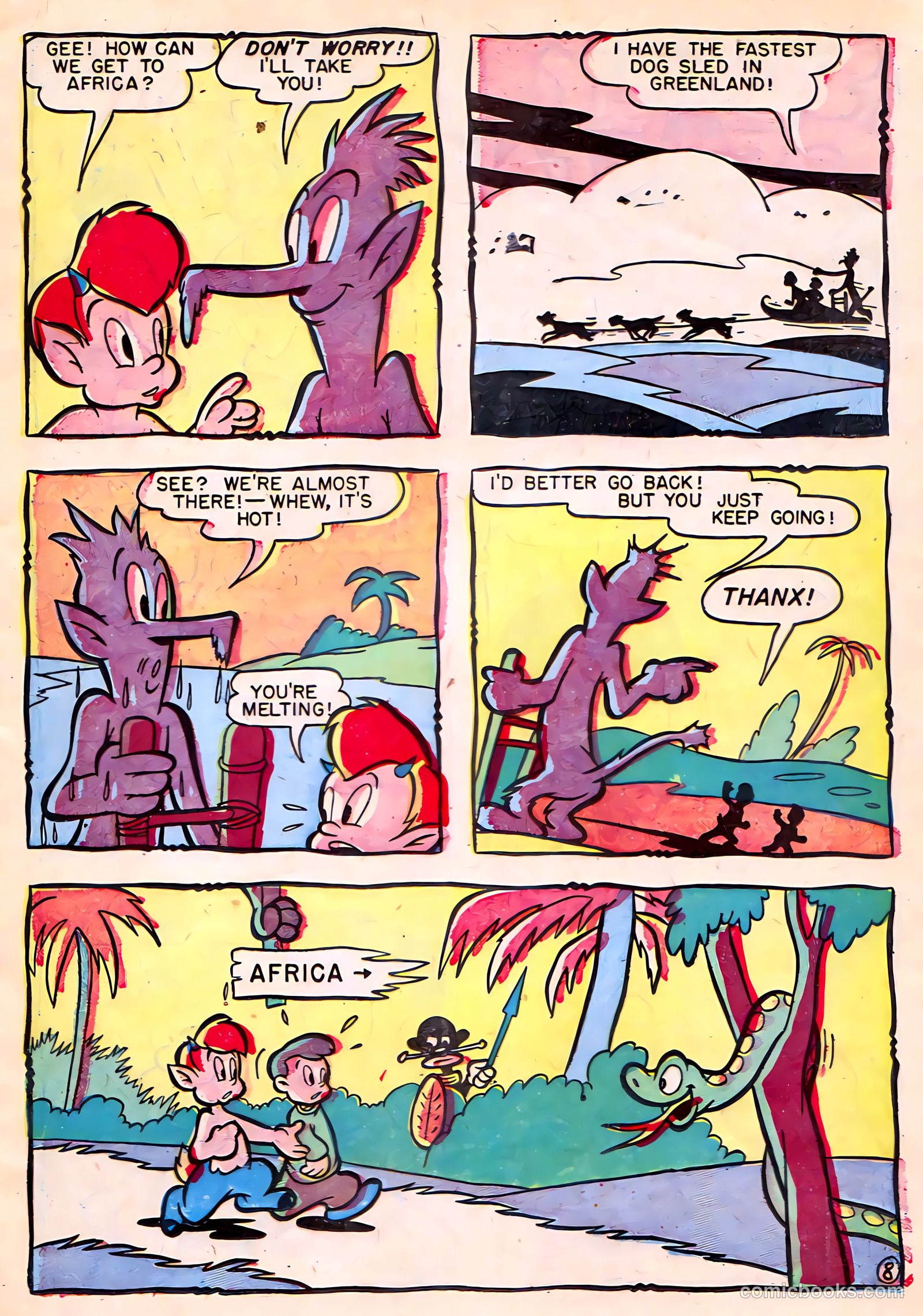 Li'l Pan #7 (1947) — page 11 of 36