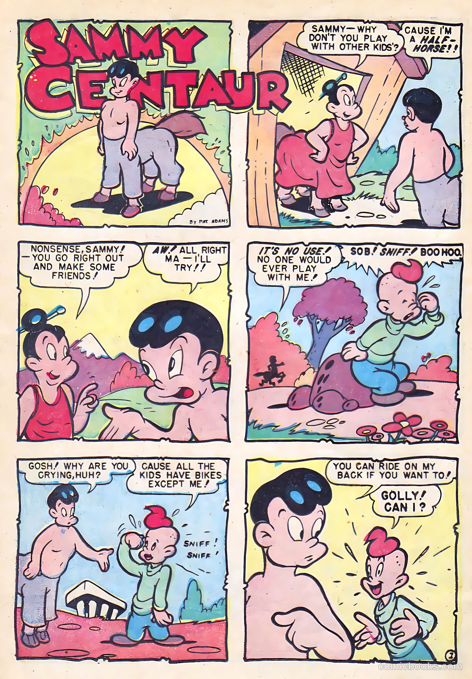 Li'l Pan #7 (1947) — page 12 of 36