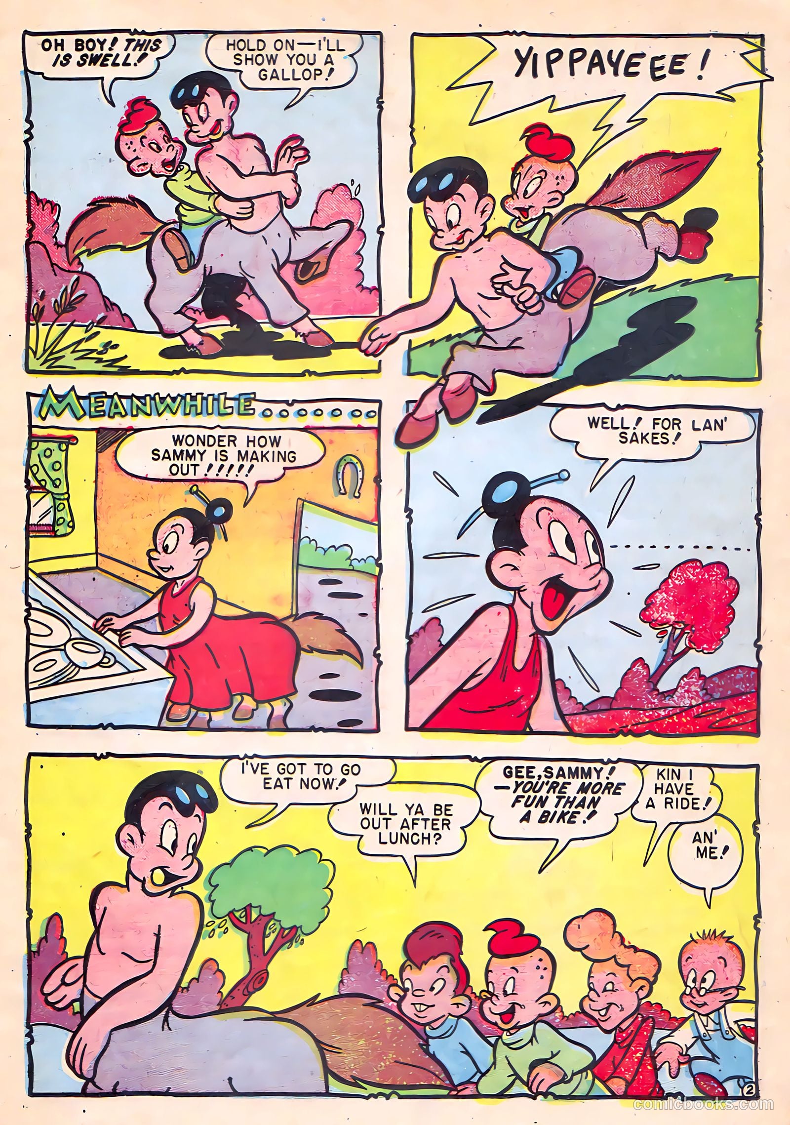 Li'l Pan #7 (1947) — page 13 of 36