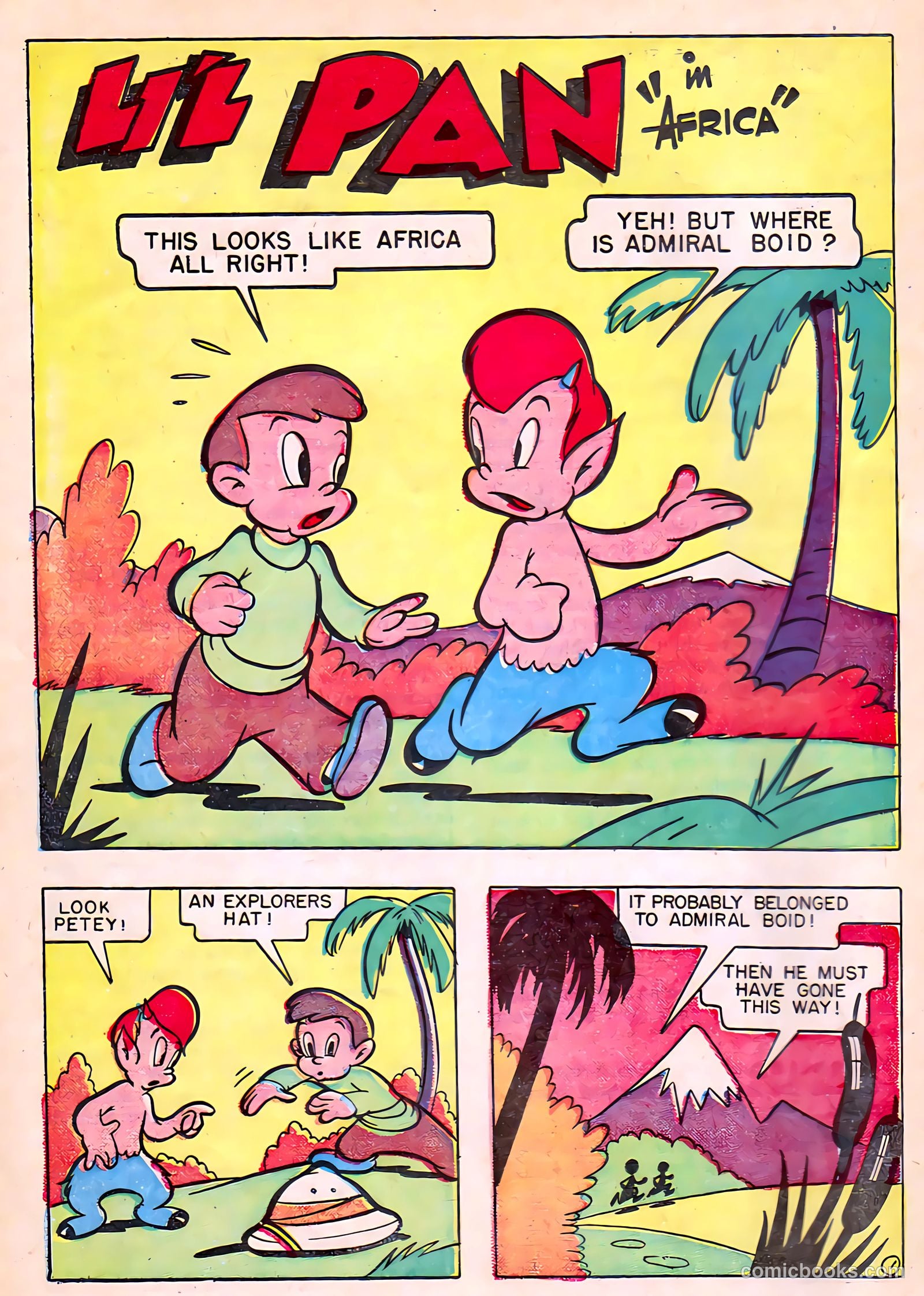 Li'l Pan #7 (1947) — page 16 of 36