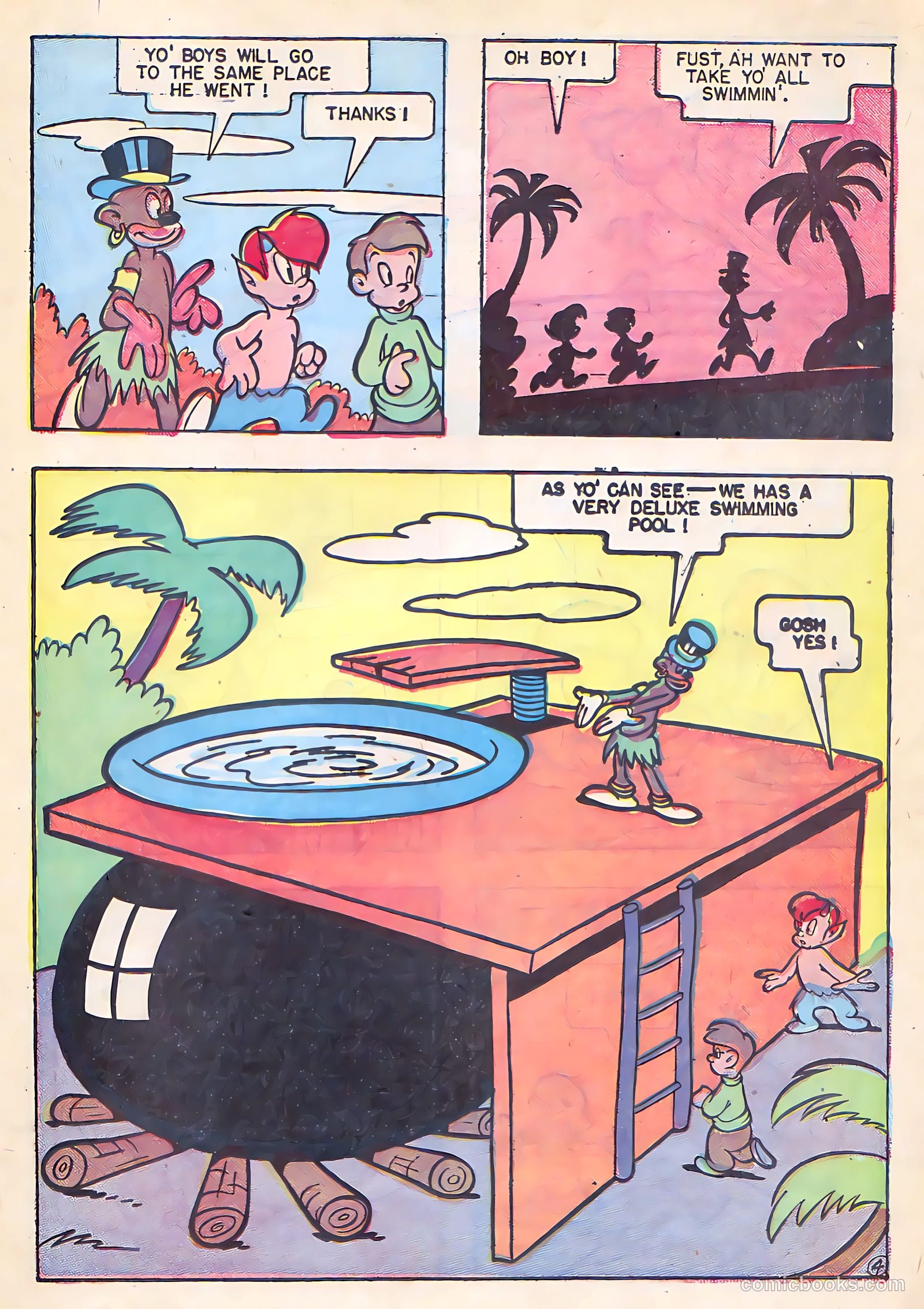 Li'l Pan #7 (1947) — page 19 of 36