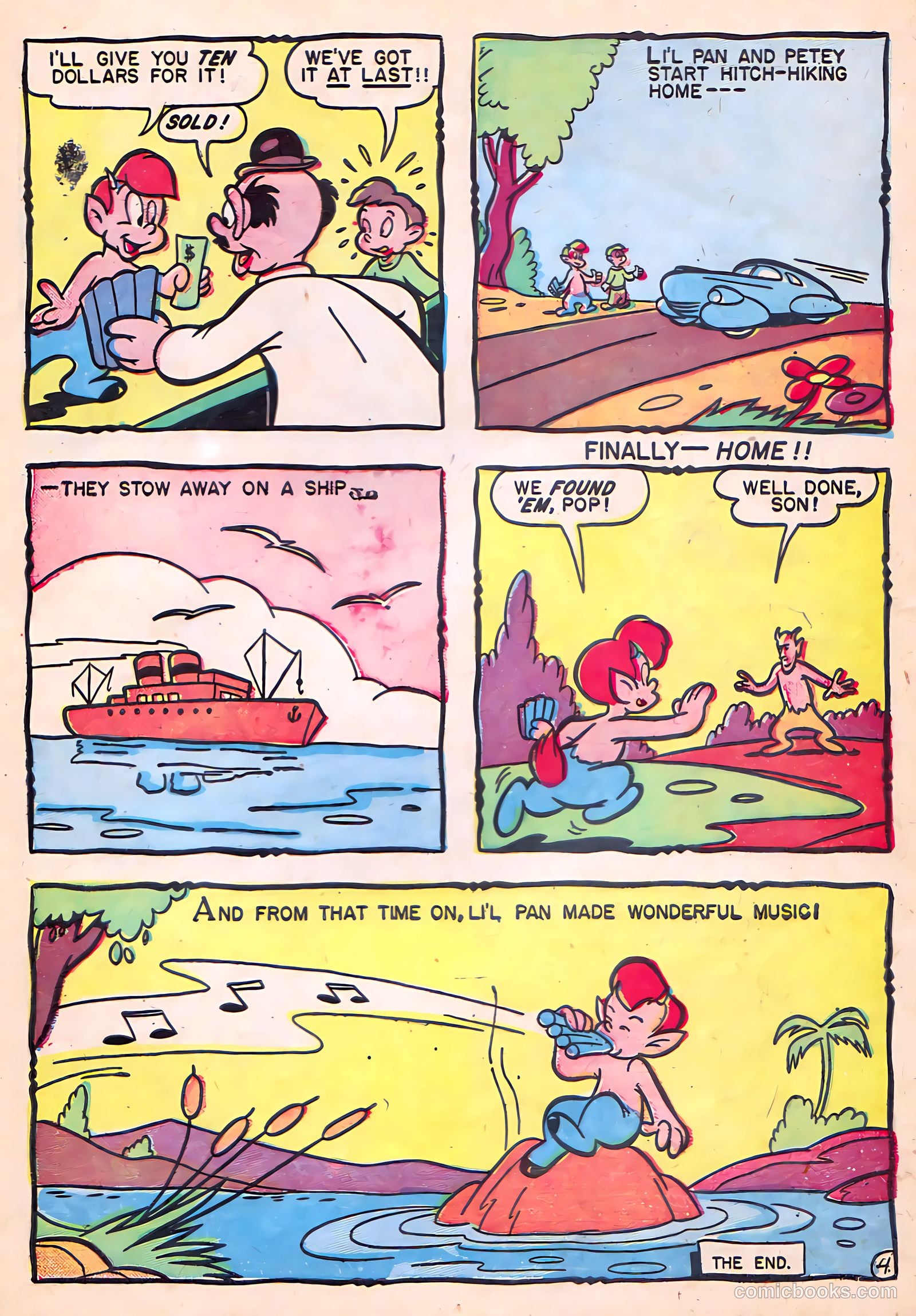 Li'l Pan #7 (1947) — page 29 of 36