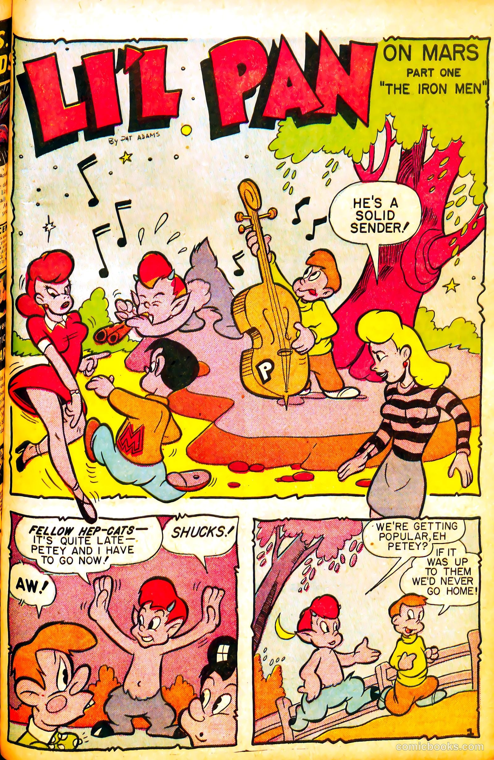 Li'l Pan #8 (1947) — page 3 of 36