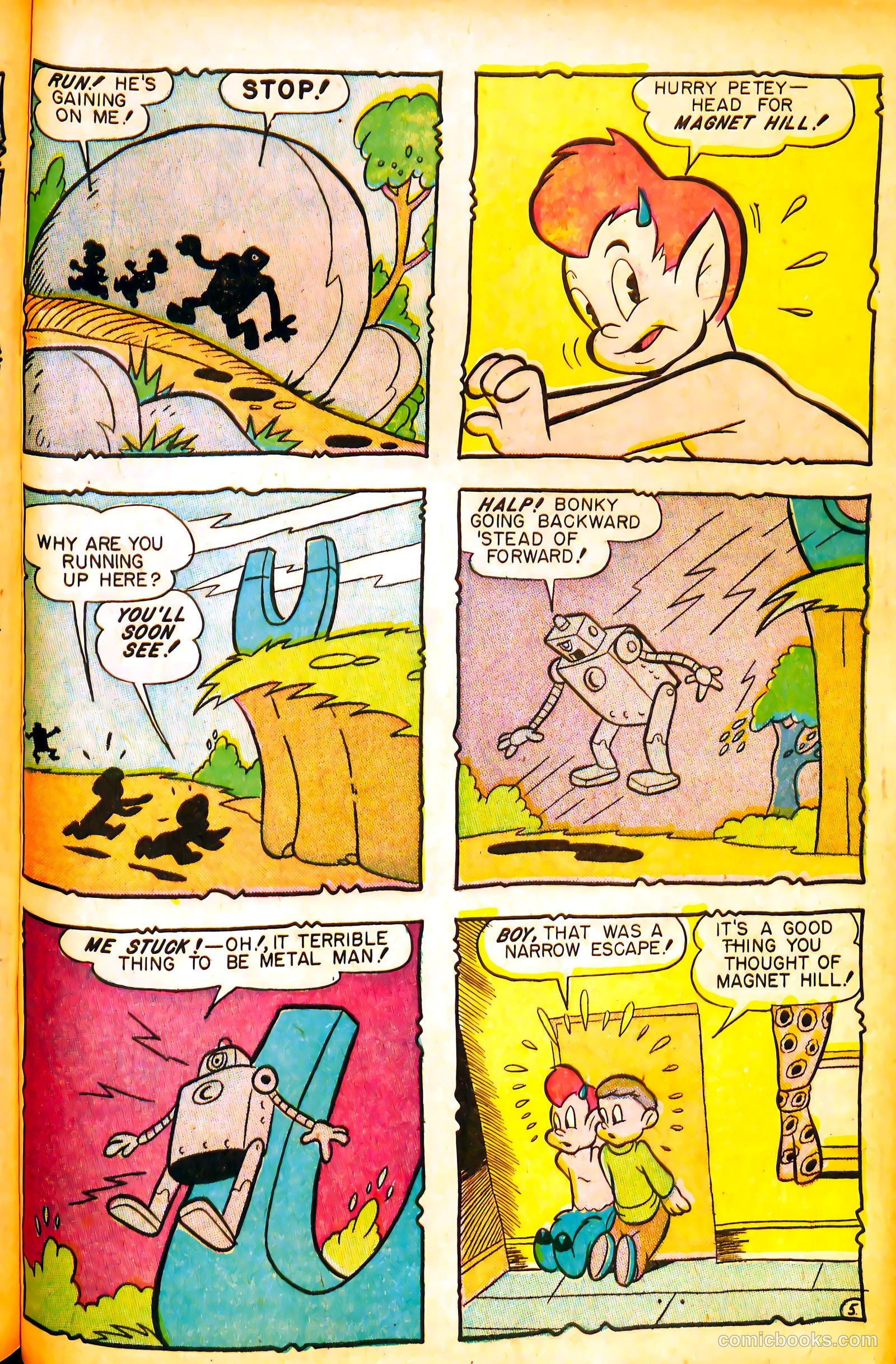 Li'l Pan #8 (1947) — page 7 of 36
