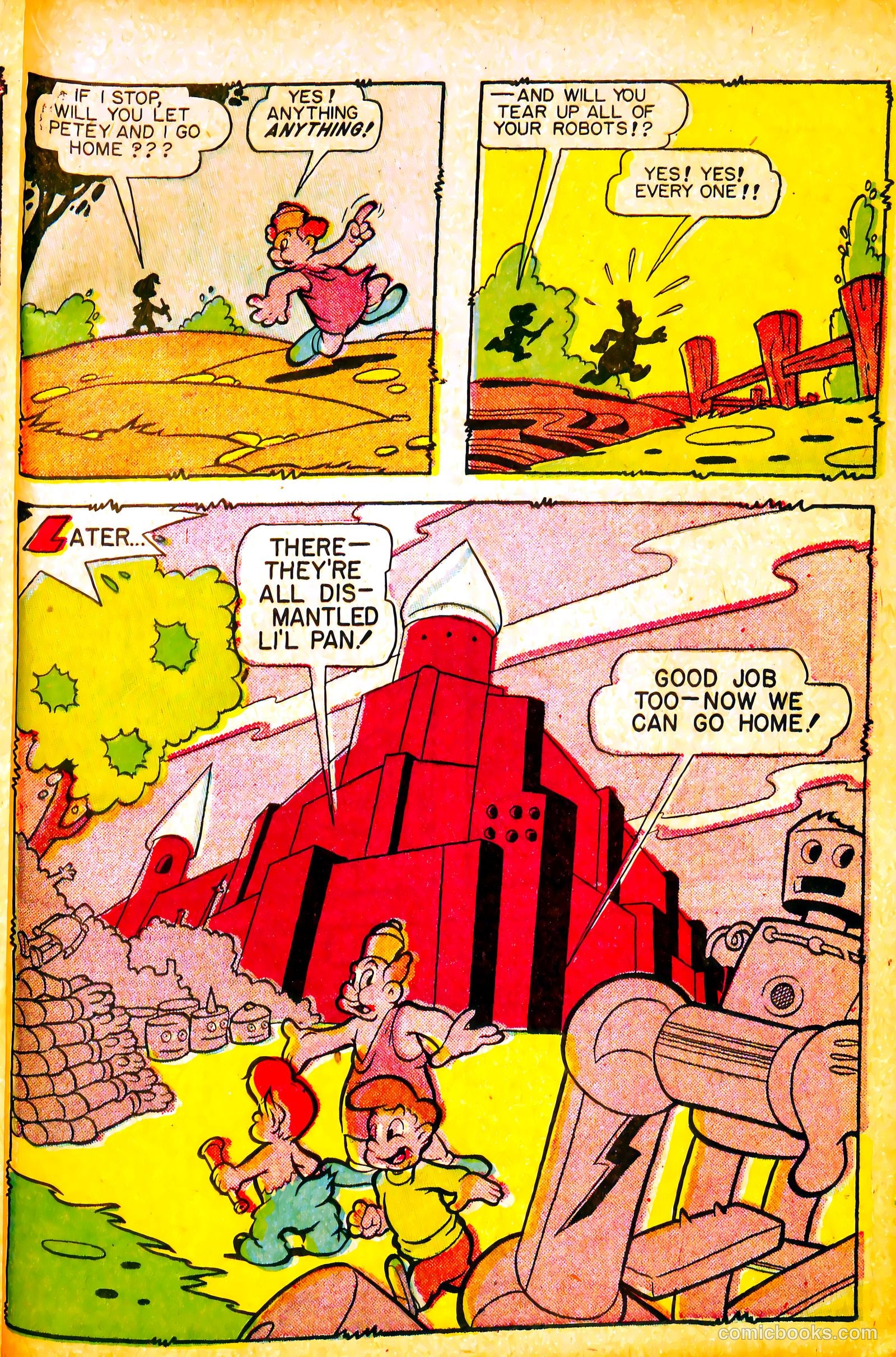 Li'l Pan #8 (1947) — page 21 of 36
