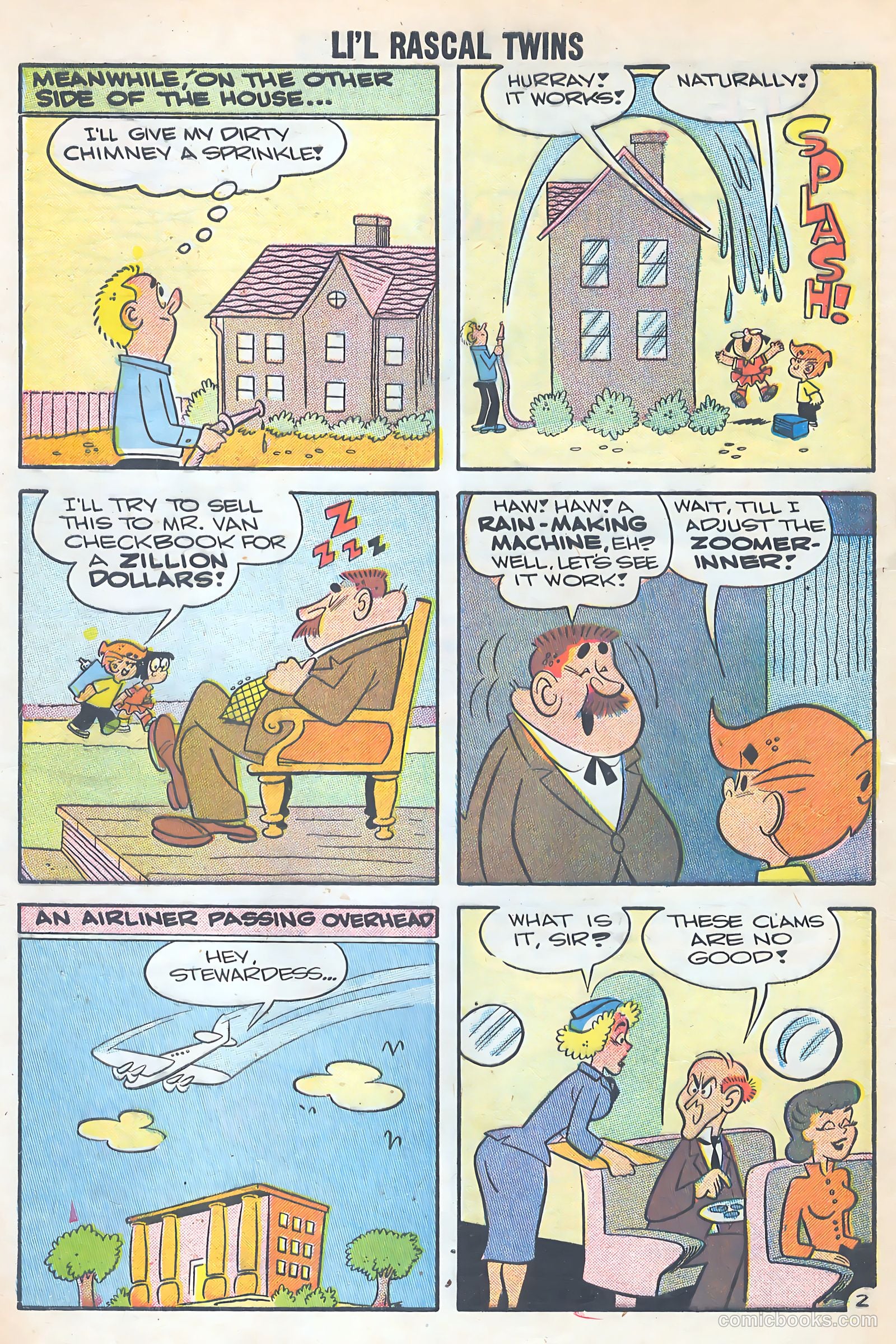 Li'l Rascal Twins #10 (1958) — page 4 of 37