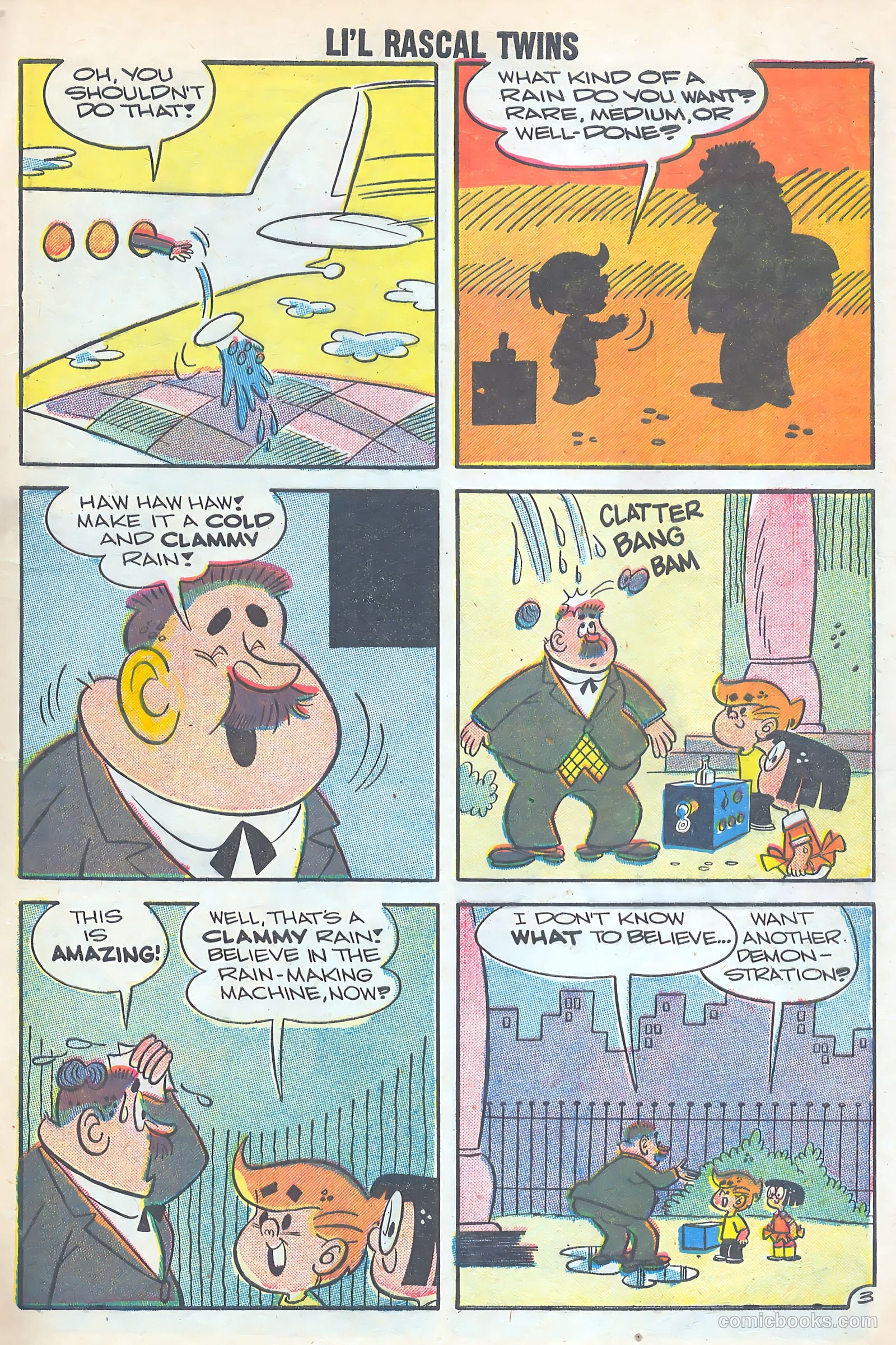 Li'l Rascal Twins #10 (1958) — page 5 of 37