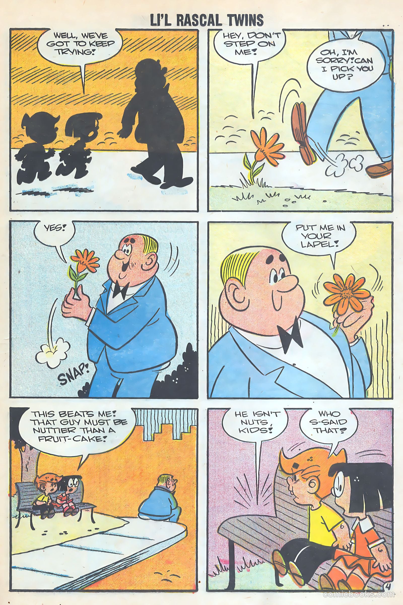 Li'l Rascal Twins #10 (1958) — page 13 of 37
